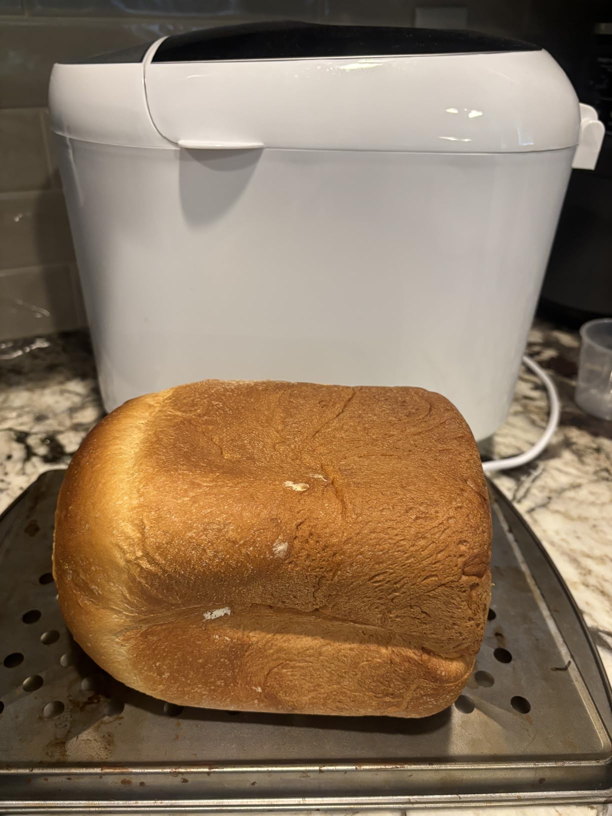 KITCHENARM 19-in-1 HANDY Bread Machine with Homemade Cycle and Gluten Free Setting - Beginner Friendly 2LB 1.5LB 1LB White Bread Maker Machine with Recipes and Delay Timer customer photo 2