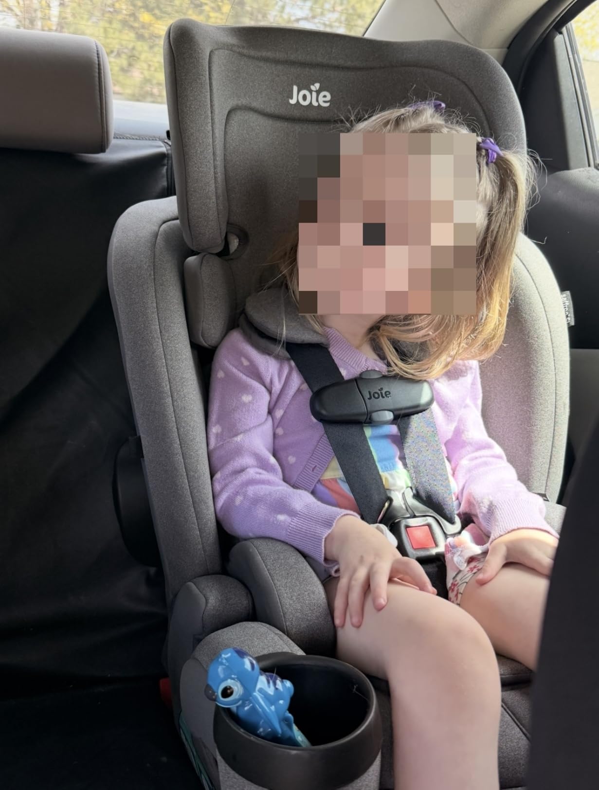 Joie Baby Saffron SI 4-in-1 Convertible Car Seat to High-Back & Booster | Convertible to Rear & Forward-Facing, High-Back & Booster, LockTight Install, Side Impact Protection, No‑Rethread Harness customer photo 1