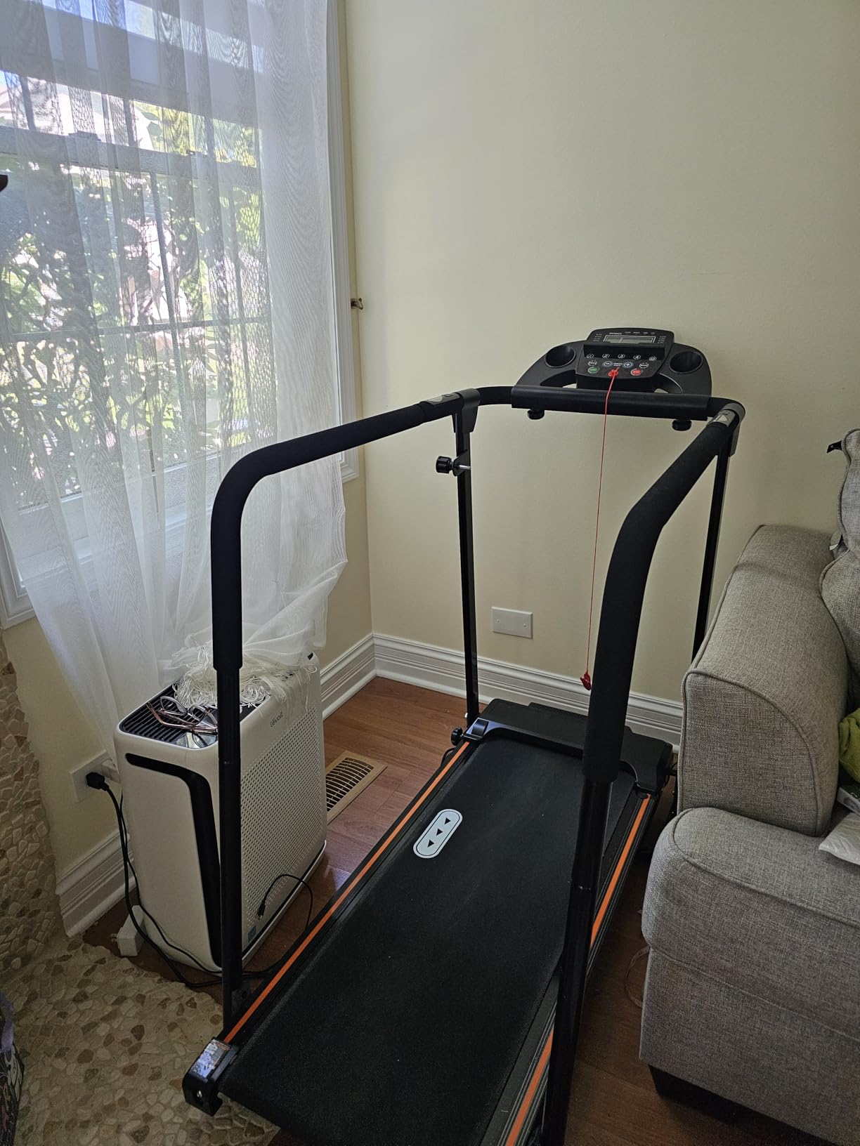 Redliro Treadmill for Seniors with Long Handrail-Walking Treadmill for Home customer photo 1