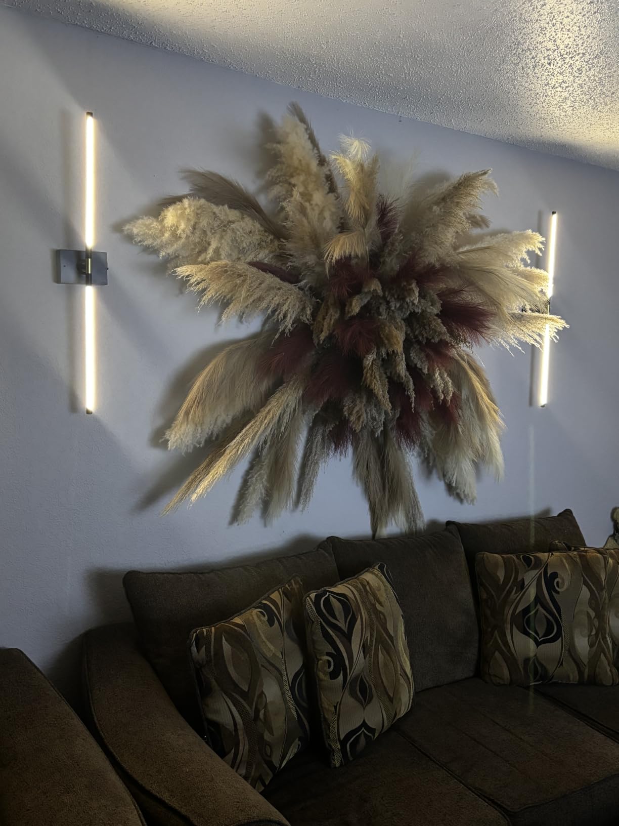 iThird Battery Operated Wall Sconces Set of 2, 10000mAh, Black customer photo 1