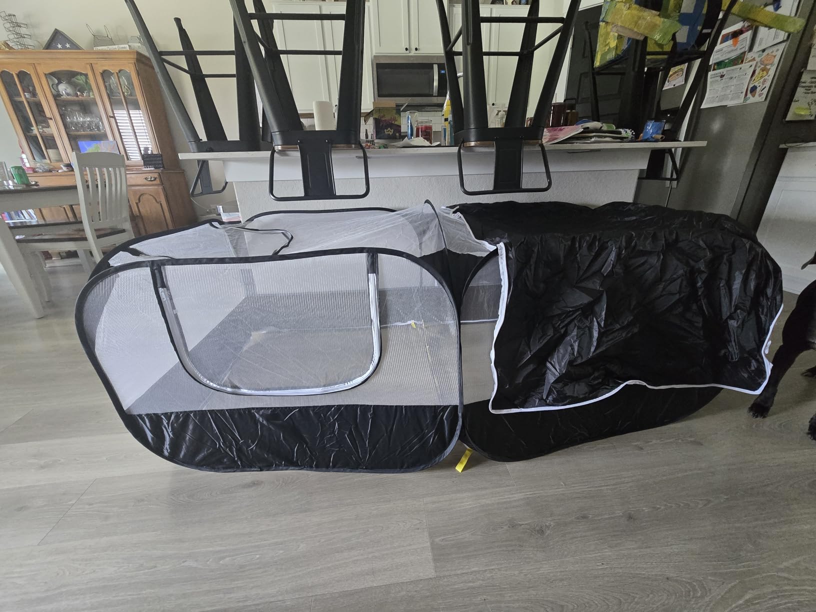 Small Animal Playpen, Portable Large Chicken Coop Run, Foldable Pet Tent customer photo 1