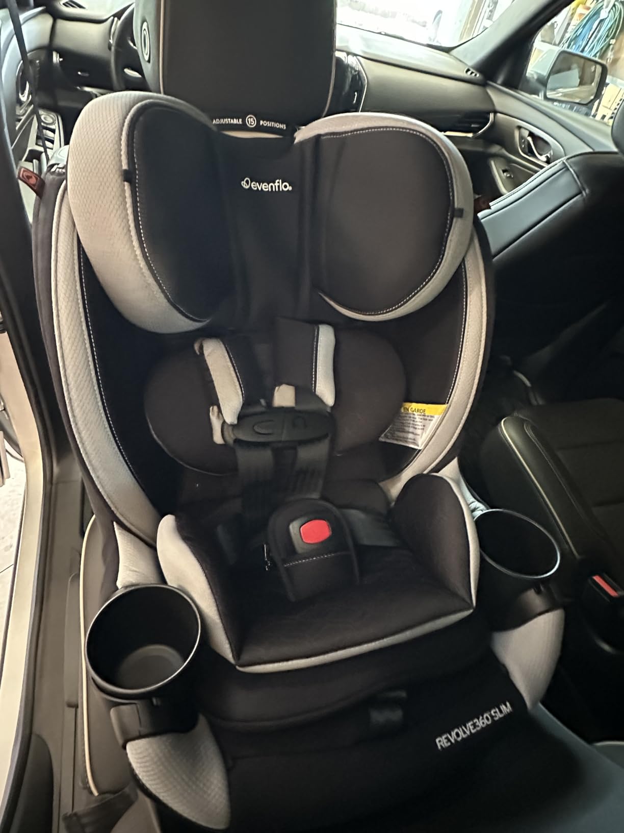 Evenflo Revolve360 Slim 2-in-1 Rotating Car Seat customer photo 2