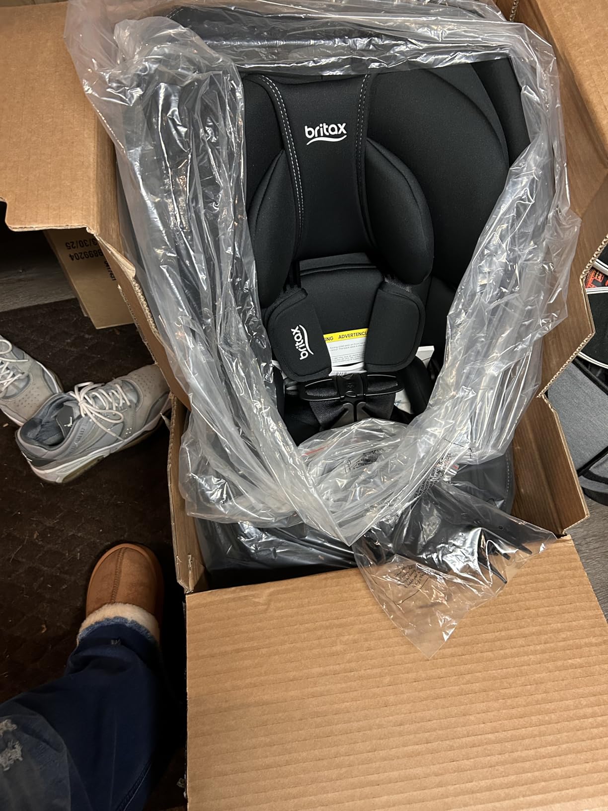 Britax Poplar S Convertible Car Seat, Slim 17” Design — Glacier Graphite customer photo 1