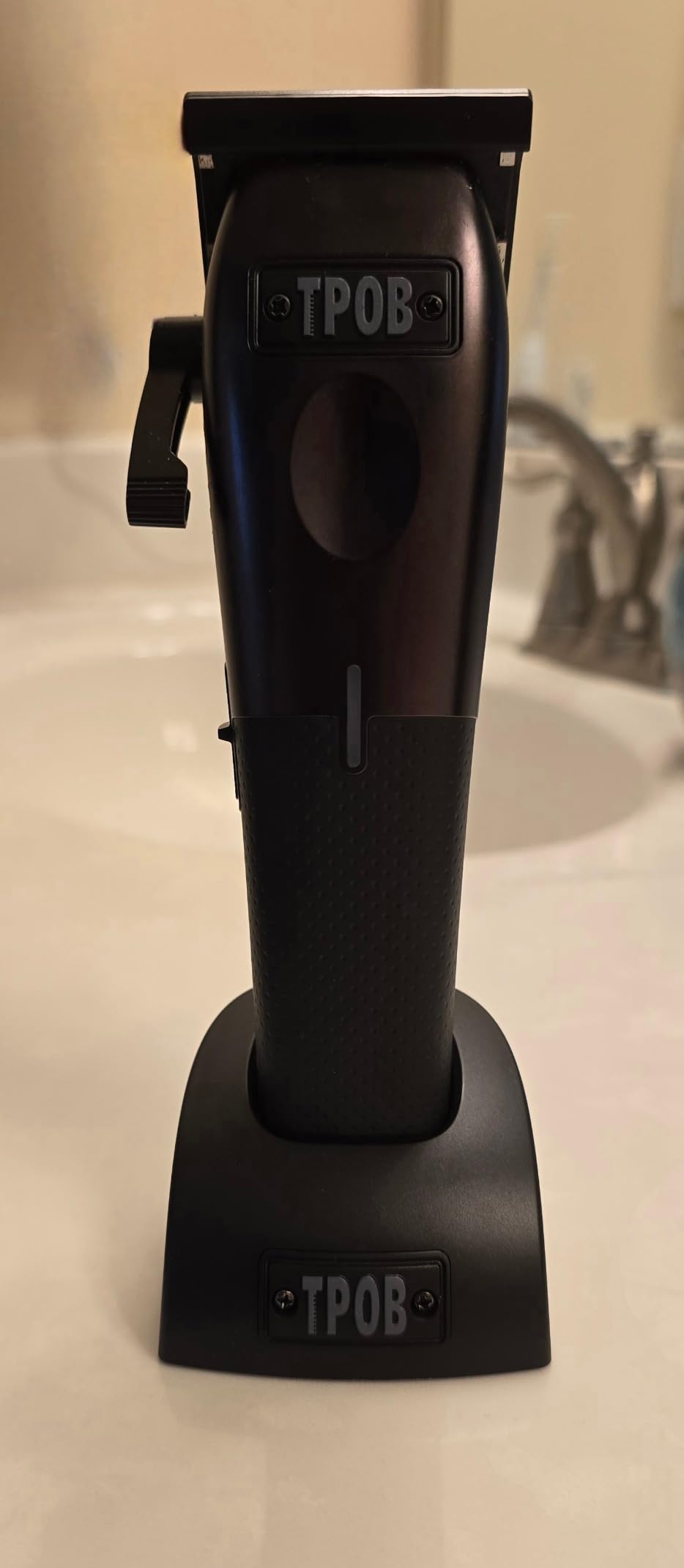 TPOB Play Barber Hair Clippers for Men 7500 RPM with Rubber Grips (Blackout 3 Set) customer photo 2