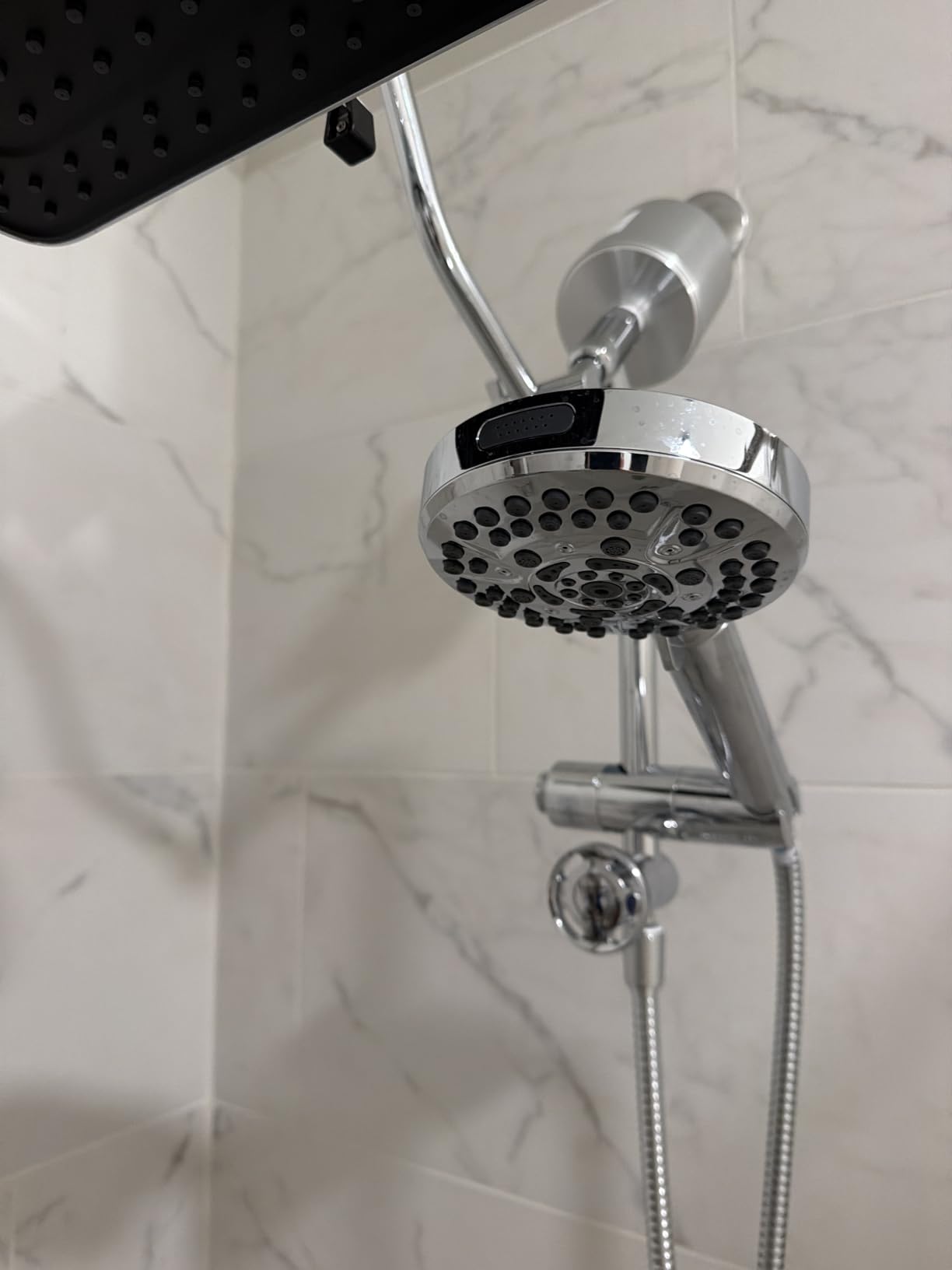 Hibbent cUPC Certified High Pressue 13'' Rainfall Shower Head with 5-Spray customer photo 1