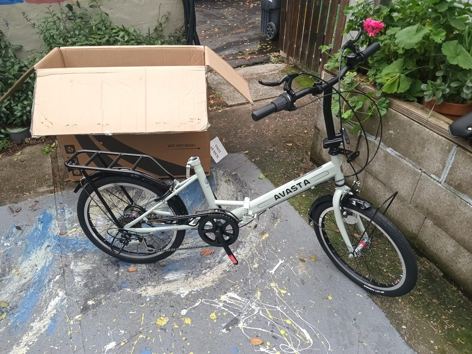 AVASTA Quartet Folding Bike, 20/24 Inch, 7-Speed, Dual Brakes customer photo 2