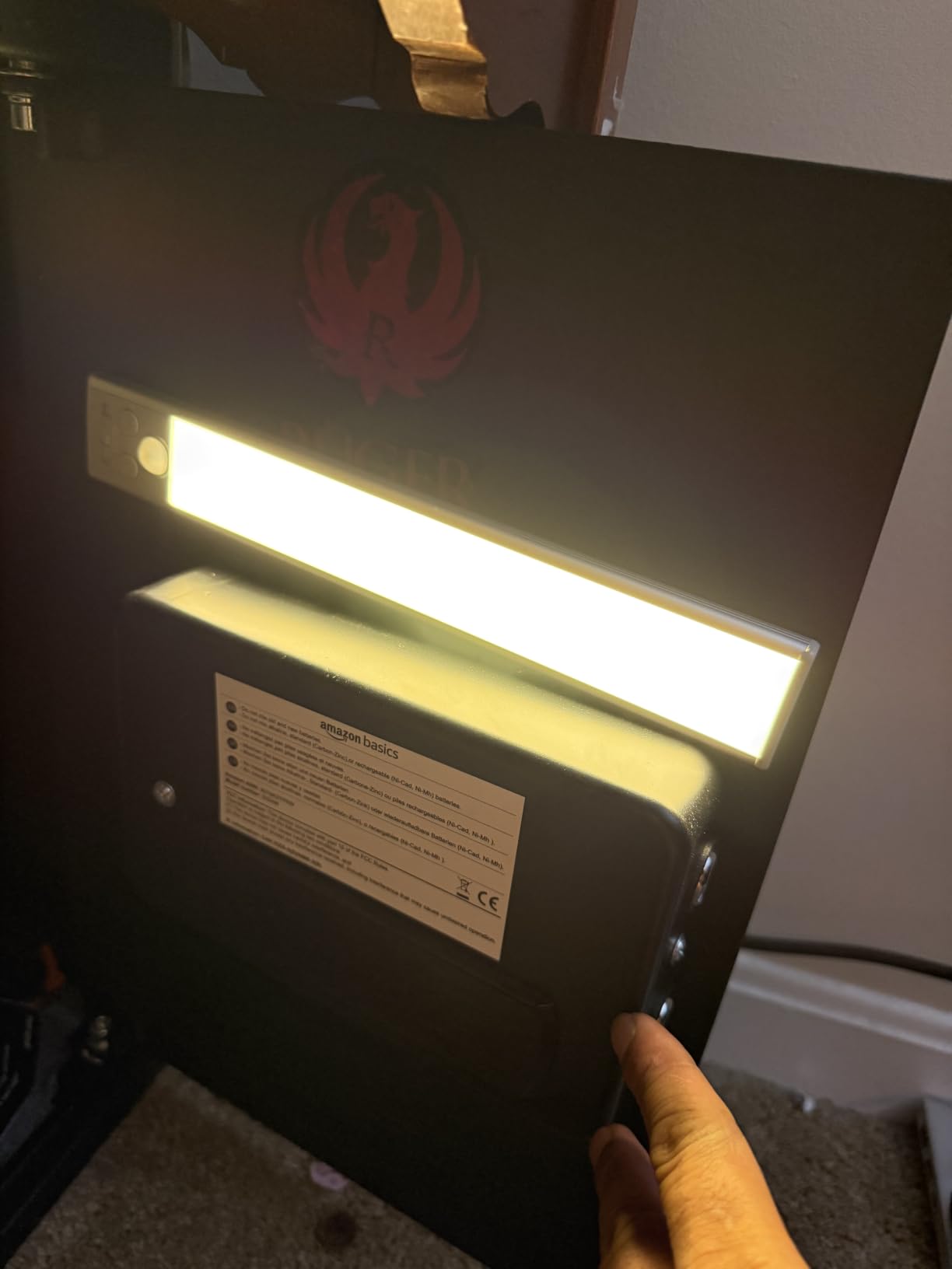 Gritin 10.2inch Under Cabinet Lighting Rechargeable 2 Pack customer photo 1