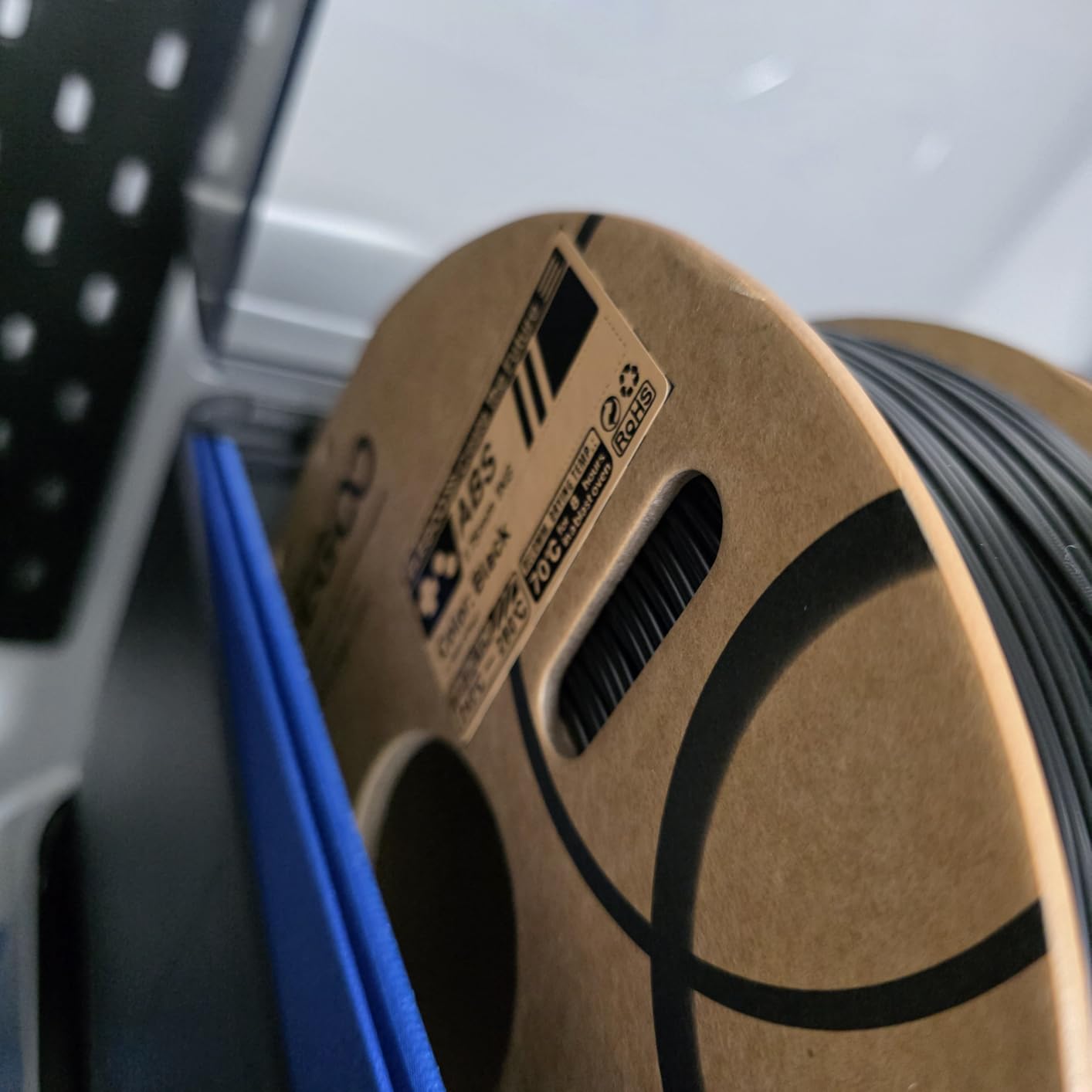 ELEGOO ABS 3D Printer Filament 1.75mm Black 1KG Strong Layer Adhesion customer photo 1