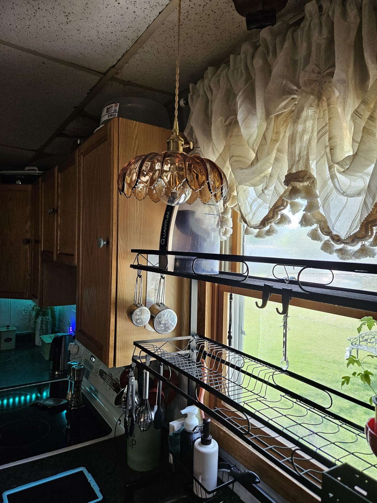 Plug in Pendant Light, Hanging Lights with Plug in Cord customer photo 1