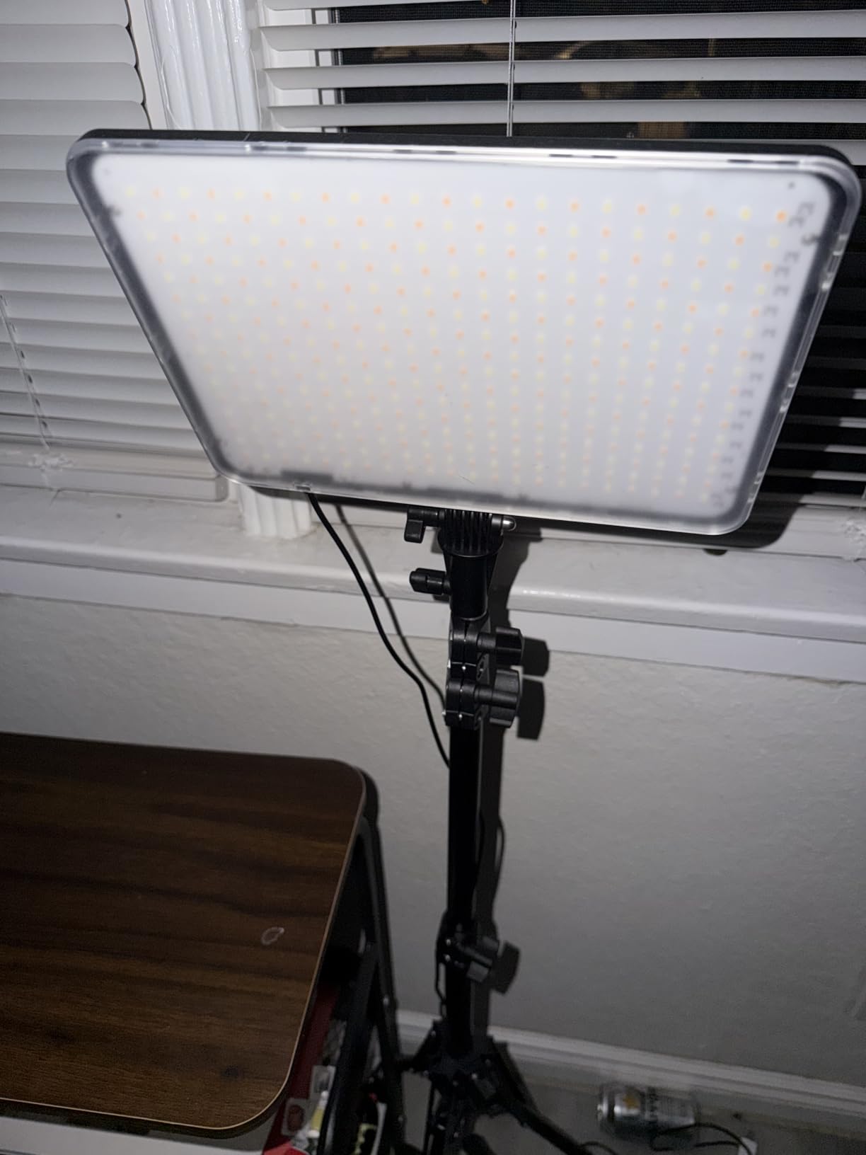 2-Pack LED Video Lighting Kit, Anautin 15W/1700Lux Photography Lighting with Tripod Stand, 2500-8500K Dimmable Streaming Light for Video Recording, Gaming, Podcast, Barber, Salon, TikTok, YouTube customer photo 1