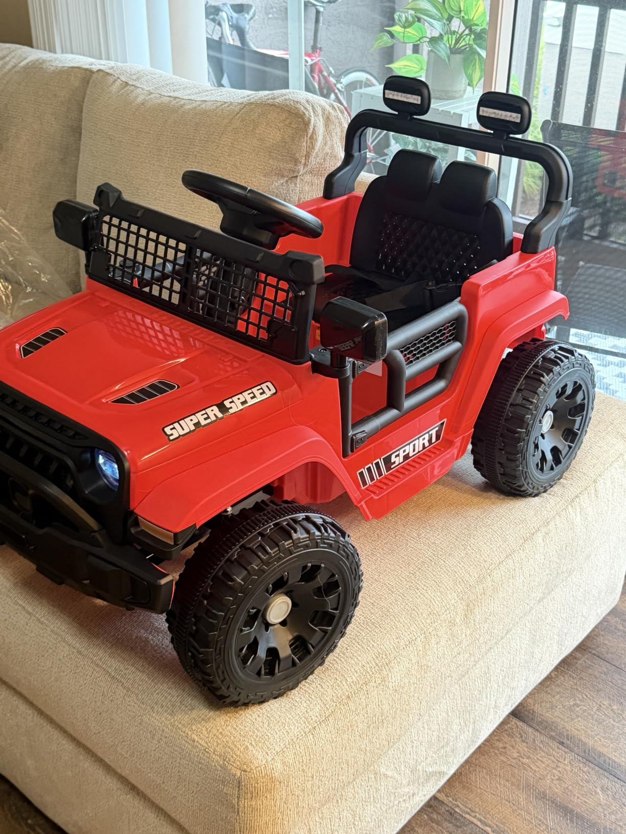 12V Ride on Toys for Kids with Parent Remote Control, Black customer photo 1