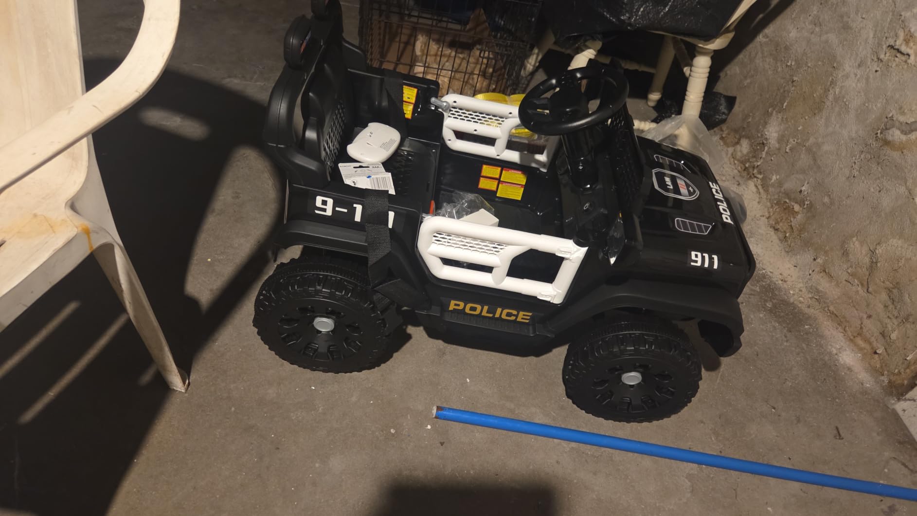 12V Ride on Toys for Kids with Parent Remote Control, Black customer photo 2