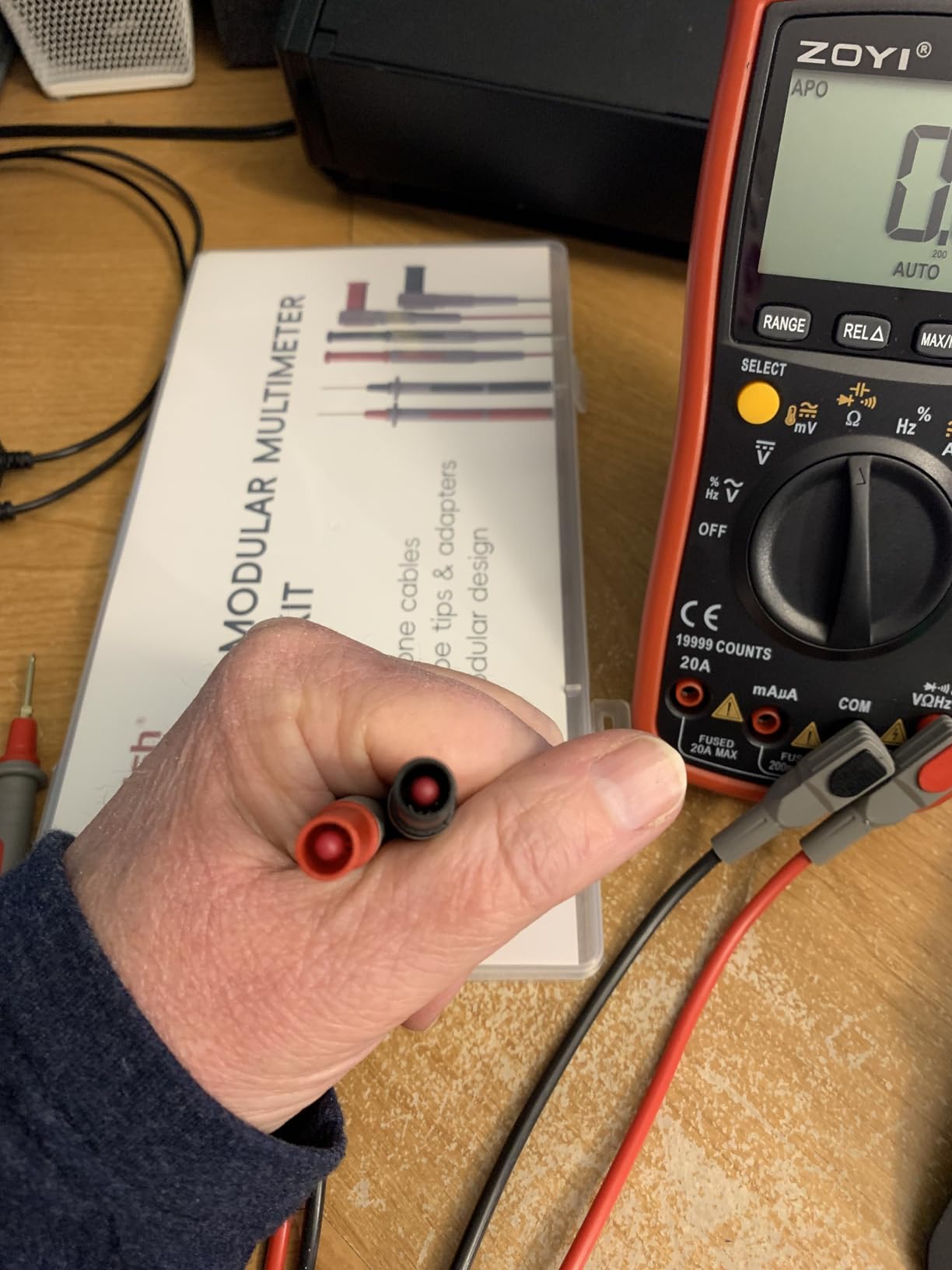 25-Piece Silicone Multimeter Test Leads, Automotive Back Probe Kit customer photo 2