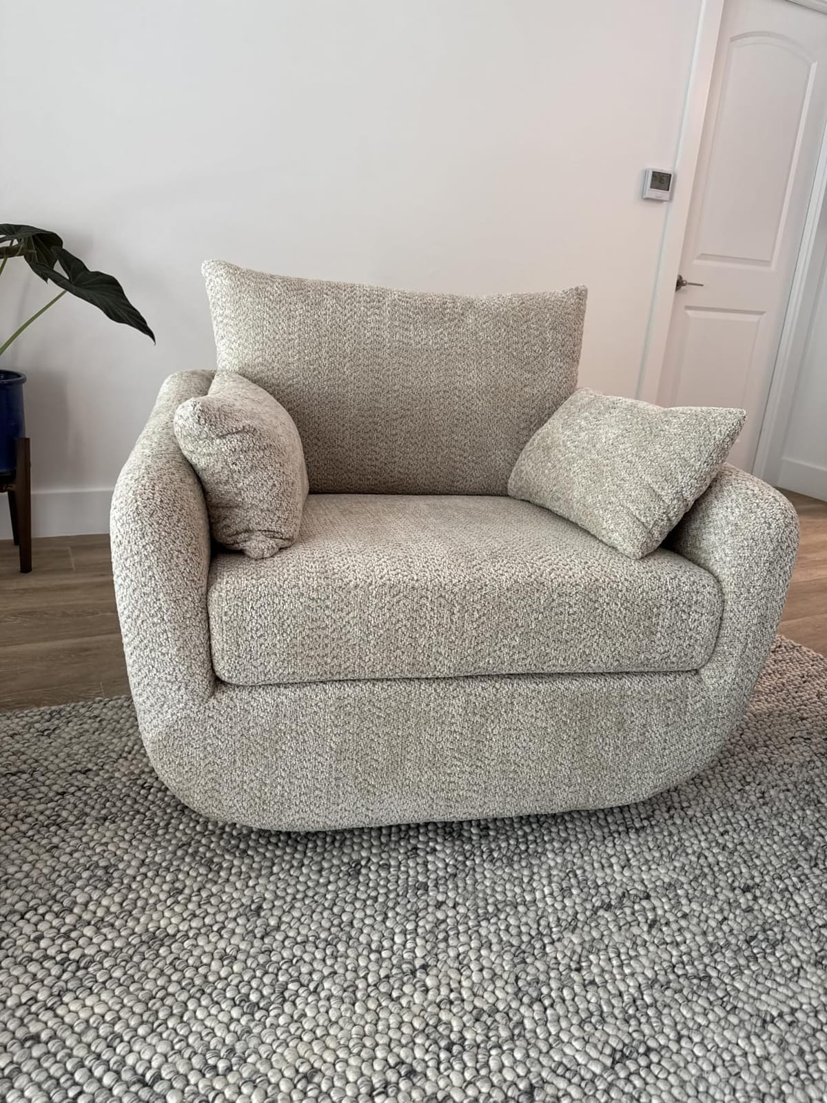 360° Swivel Accent Armchair, 39.3