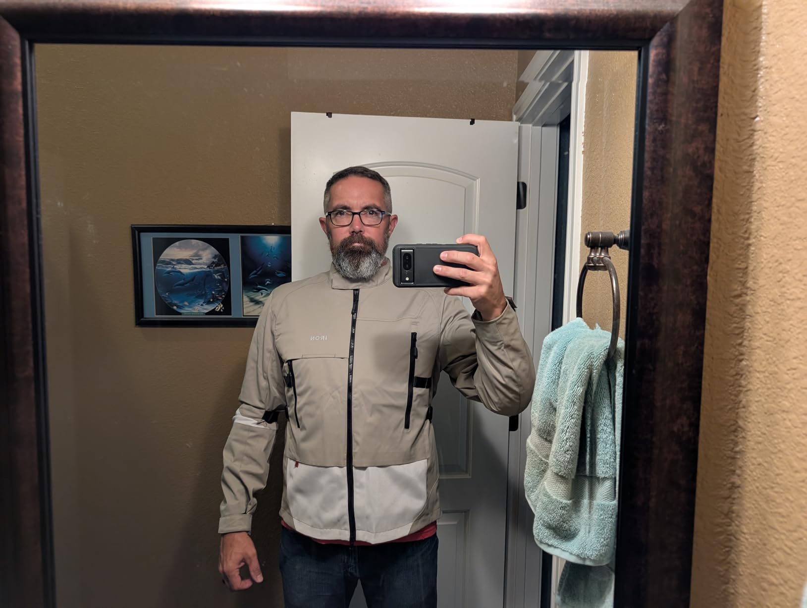 RIDEIRON Summer Motorcycle Riding Jacket with CE Armor customer photo 1