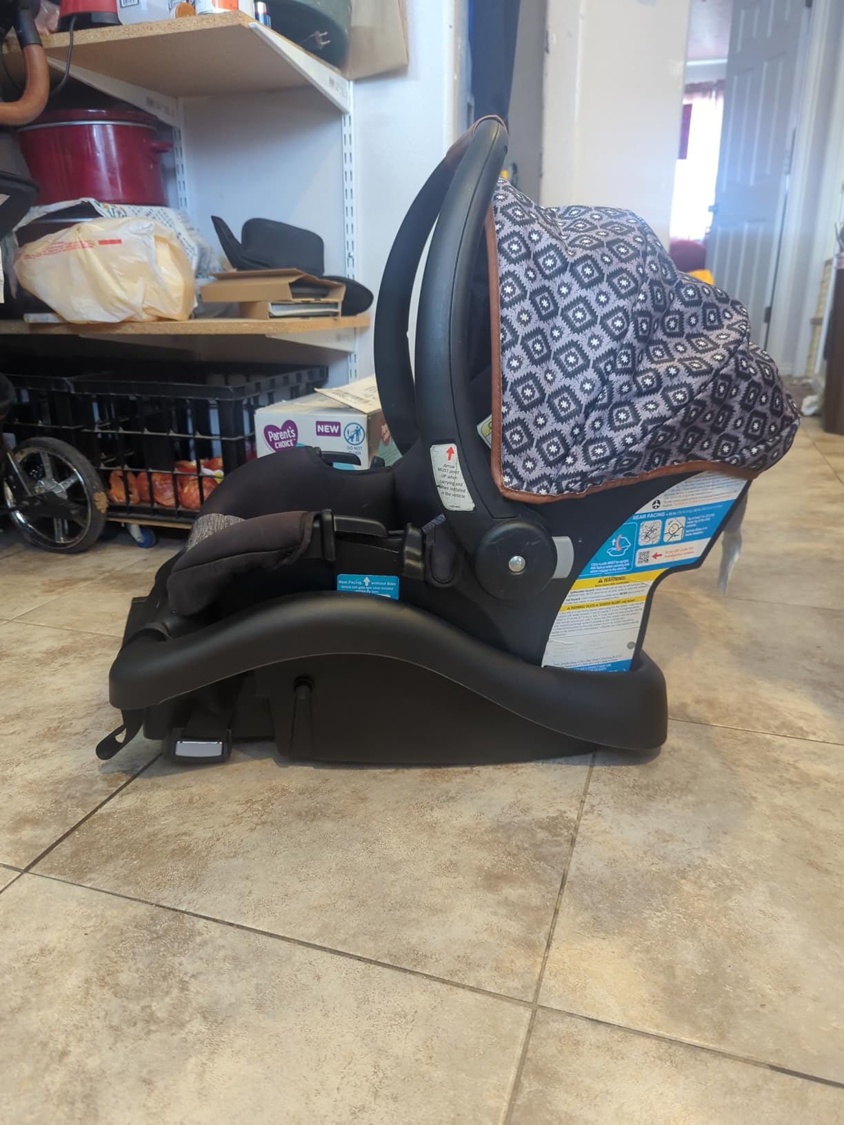 Safety 1st OnBoard FLX Infant Car Seat with Base, Lightweight Baby Car Seat for Travel, Old Soul customer photo 1