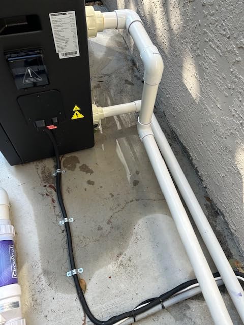 MICOE 35000 BTU Pool Heat Pump, Inverter Pool Heater for Above Ground Pools customer photo 1