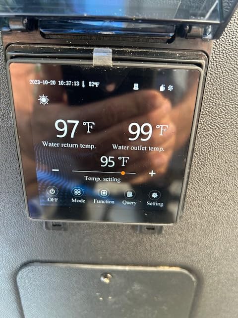 MICOE 35000 BTU Pool Heat Pump, Inverter Pool Heater for Above Ground Pools customer photo 2