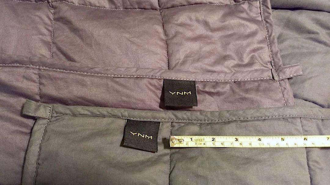 YnM King Size Weighted Blanket for Adults (88x104 Inches, 50 Pounds, Dark Grey), Exclusive Smallest Compartments with Glass Beads, Extra Heavy Bed Blanket for Two Persons on Queen or King Bed customer photo 2