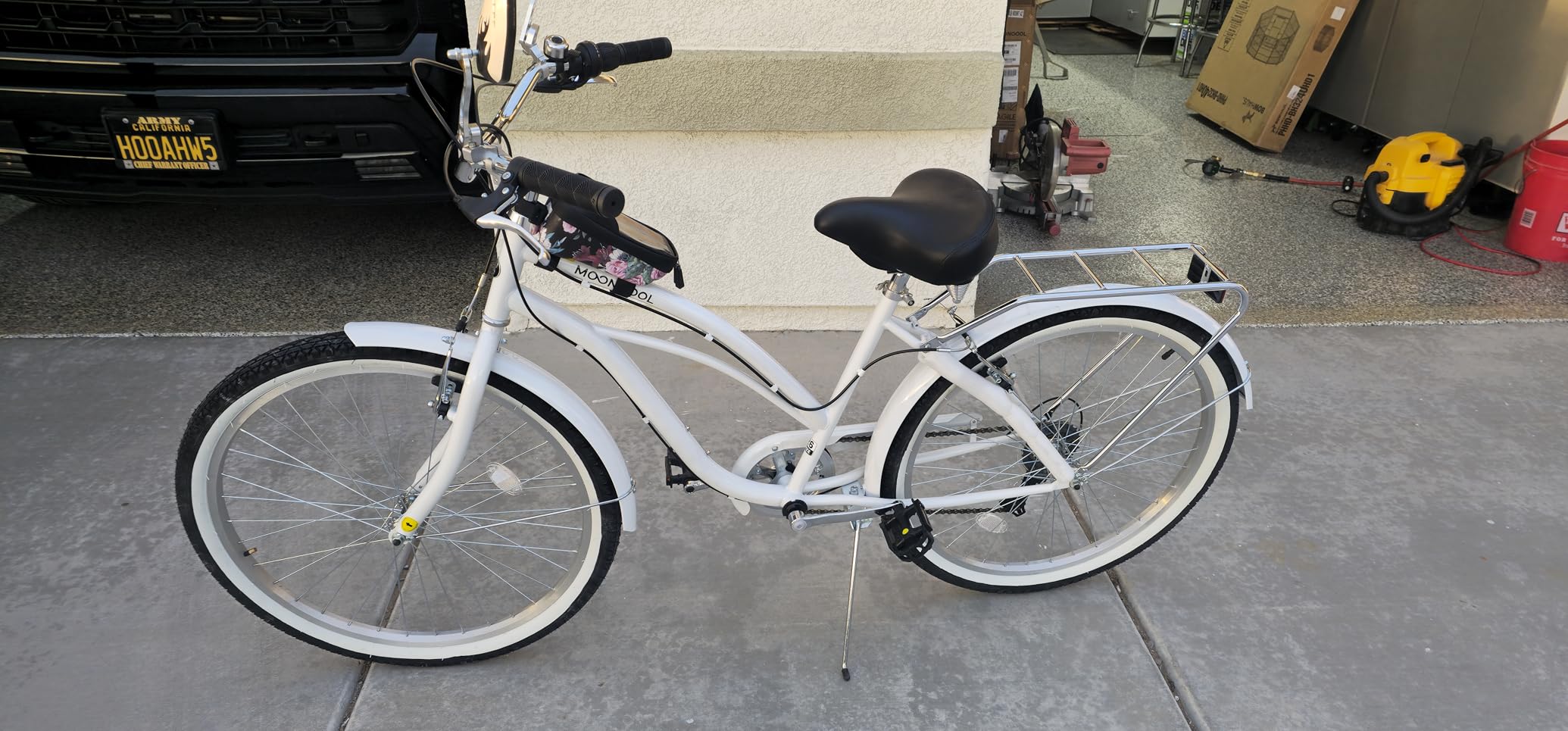 Beach Cruiser Bike for Women and Men, 24/26 Inch 7-Speed Adult Bicycle customer photo 1