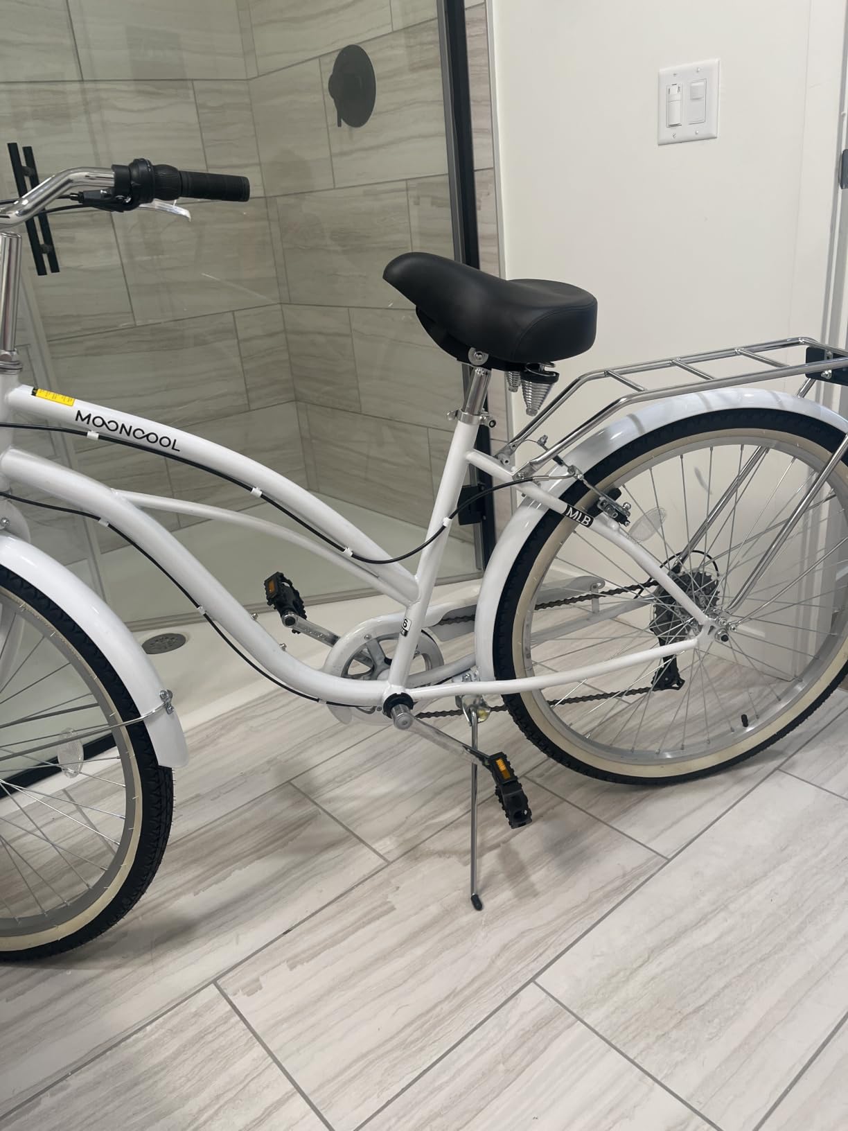 Beach Cruiser Bike for Women and Men, 24/26 Inch 7-Speed Adult Bicycle customer photo 2