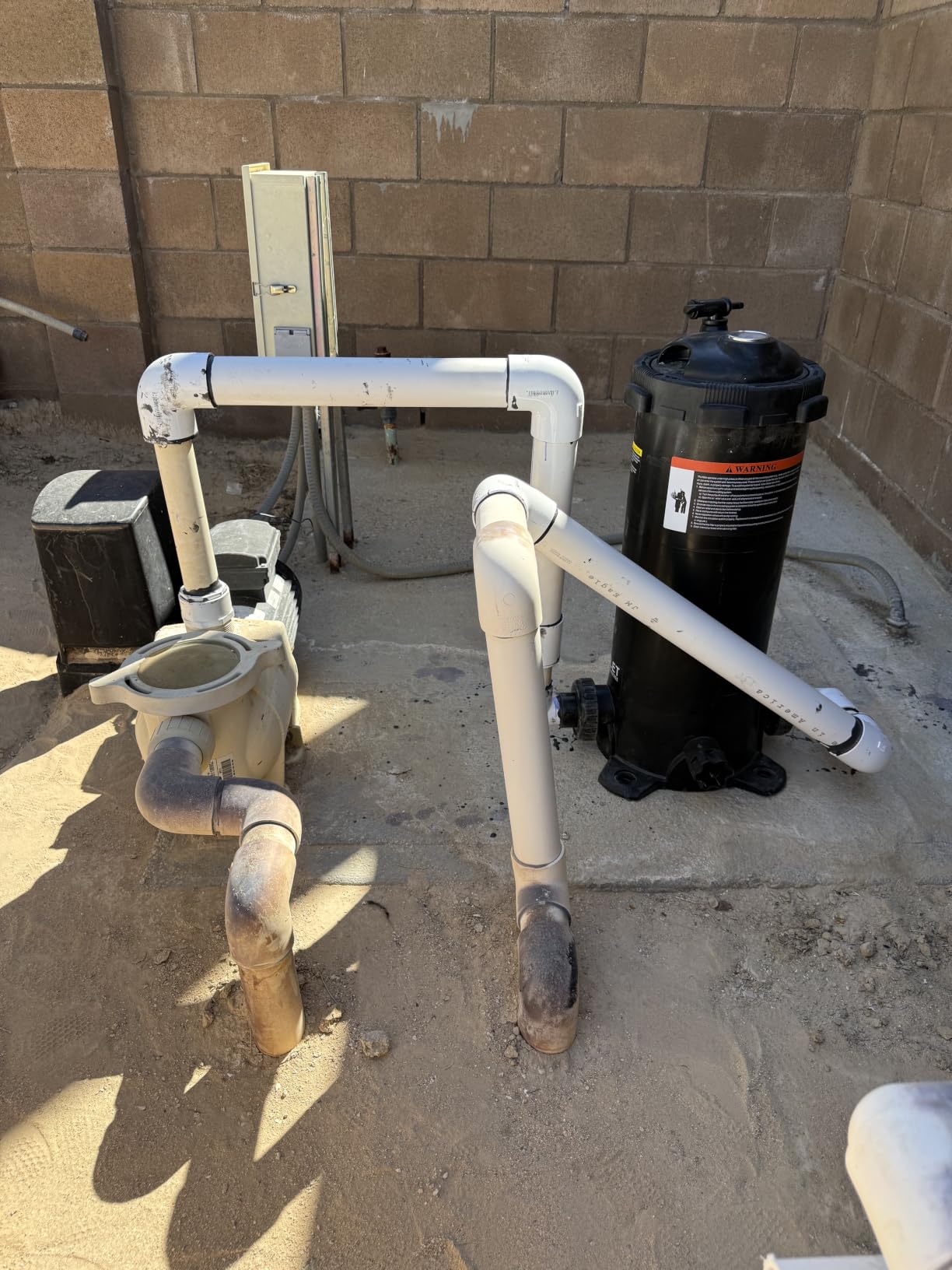VEVOR 2026 Pro Pool Cartridge Filter System 200 sqft, Pool Filter for Inground & Above Ground Pools, Compatible W/Pumps 3HP~4HP | Up to 9827 GPH Max Flow, Pool Filters for Pools Up to 39625 Gallons customer photo 1