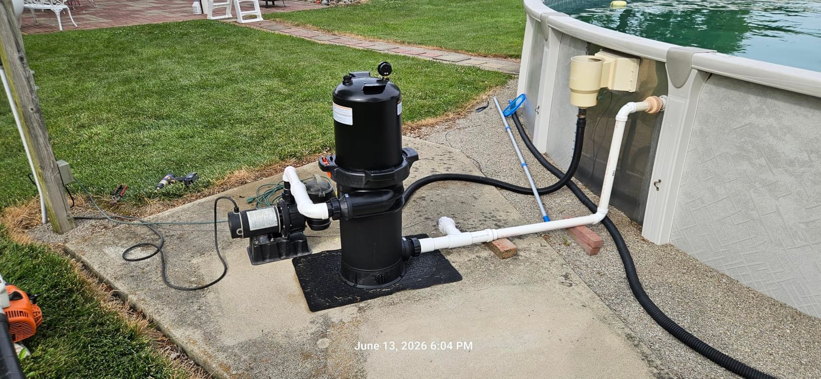 VEVOR 2026 Pro Pool Cartridge Filter System 200 sqft, Pool Filter for Inground & Above Ground Pools, Compatible W/Pumps 3HP~4HP | Up to 9827 GPH Max Flow, Pool Filters for Pools Up to 39625 Gallons customer photo 2