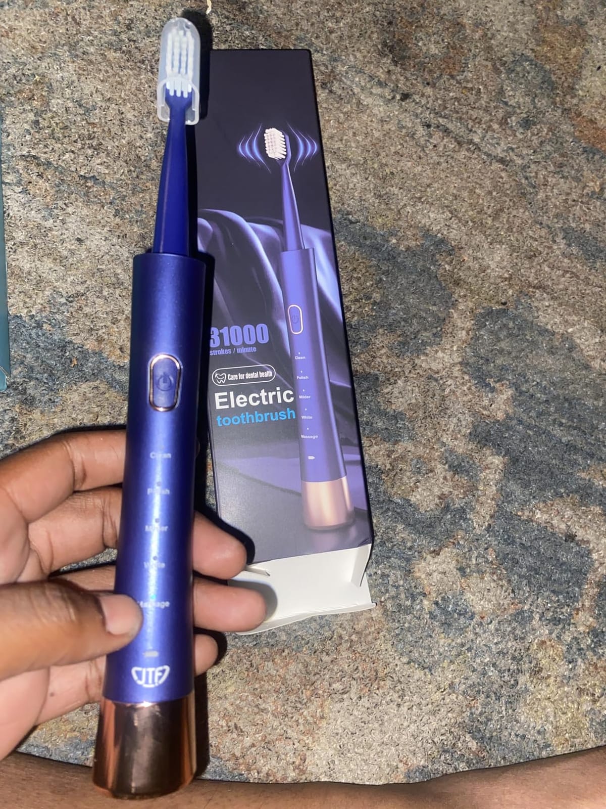 JTF Orthodontic Electric Toothbrush for Braces: 6 U-Shaped Soft Brush Heads, 5 Brushing Mode, 2Min Timer, IPX7 Waterproof, Deep Oral Clean, Rechargeable Sonic Toothbrushes for Tooth with Dental Device customer photo 2