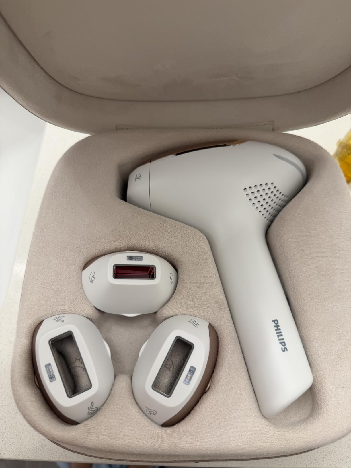 Philips Lumea IPL — Salon-Like Laser Hair Removal for Women, Permanent Hair Reduction Device At Home for Face & Body — Safe & Painless for Face, Bikini, Body, 5 Settings & Skin Sensors, BRI984/03 customer photo 2