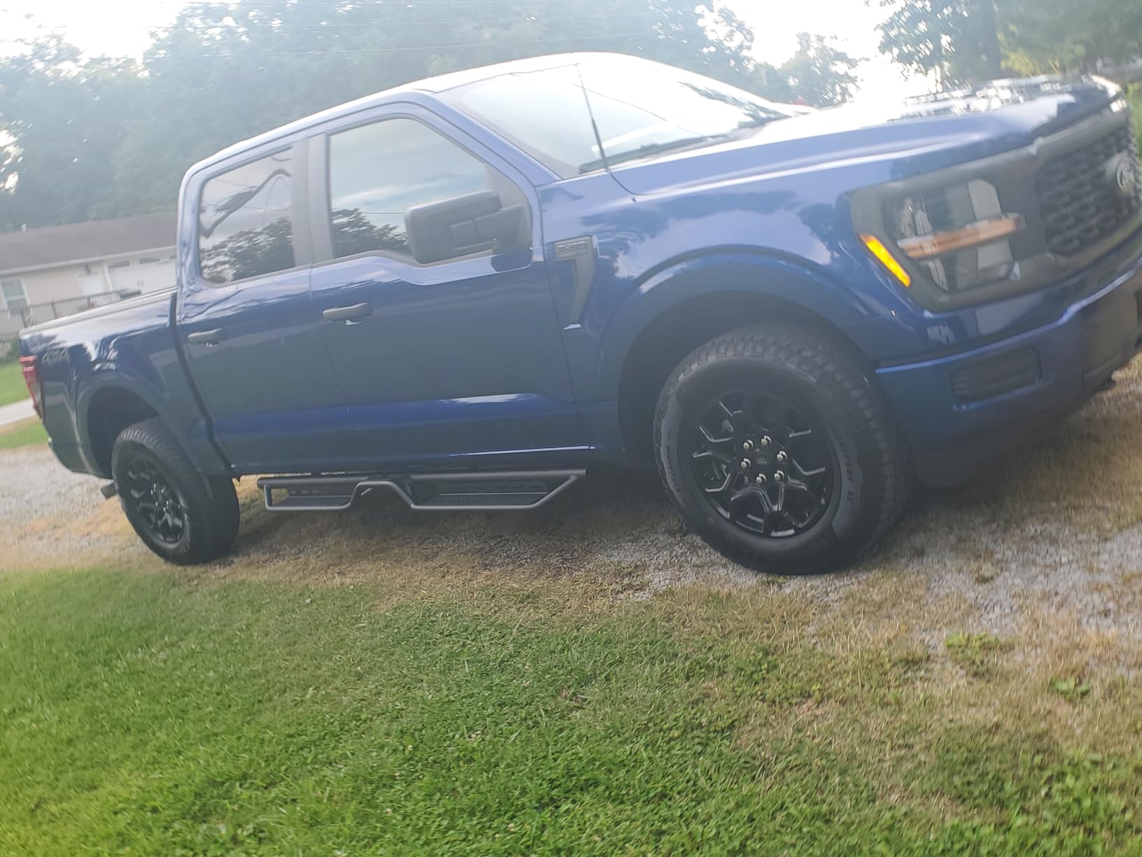 Running Boards SuperCrew Cab Fits 2015-2026 Ford F150 F250 F350 customer photo 1