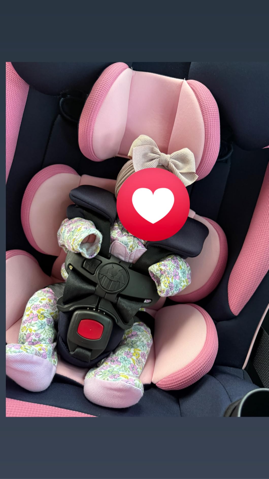 Safety 1st Grow and Go All-in-One Convertible Car Seat, Rear Facing, 5-40 lbs, Forward Facing (30–65 lbs), High Back Booster Seat 40-100 pounds, Alaskan Blue customer photo 1