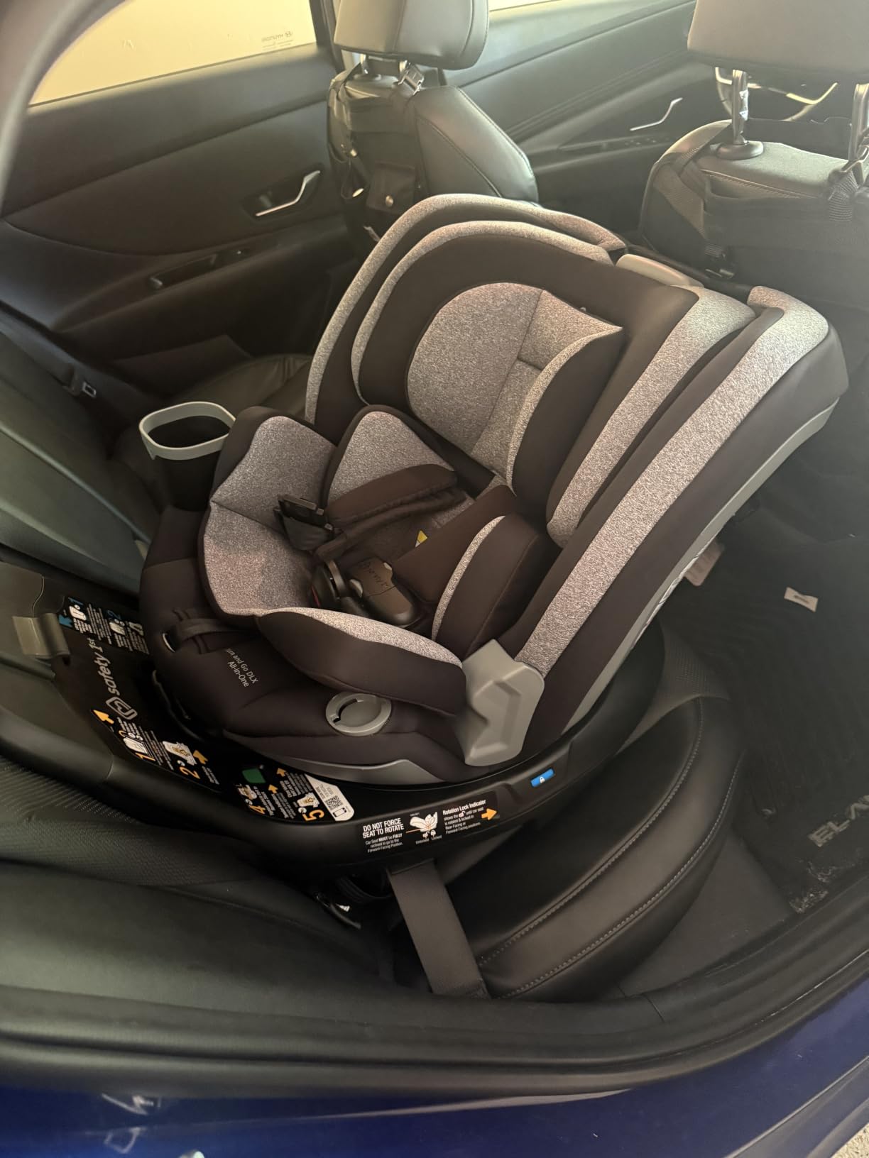 Safety 1st Turn and Go 360 DLX 360 Car Seat, Rotating All-in-One Convertible Car Seat, Stonington customer photo 1