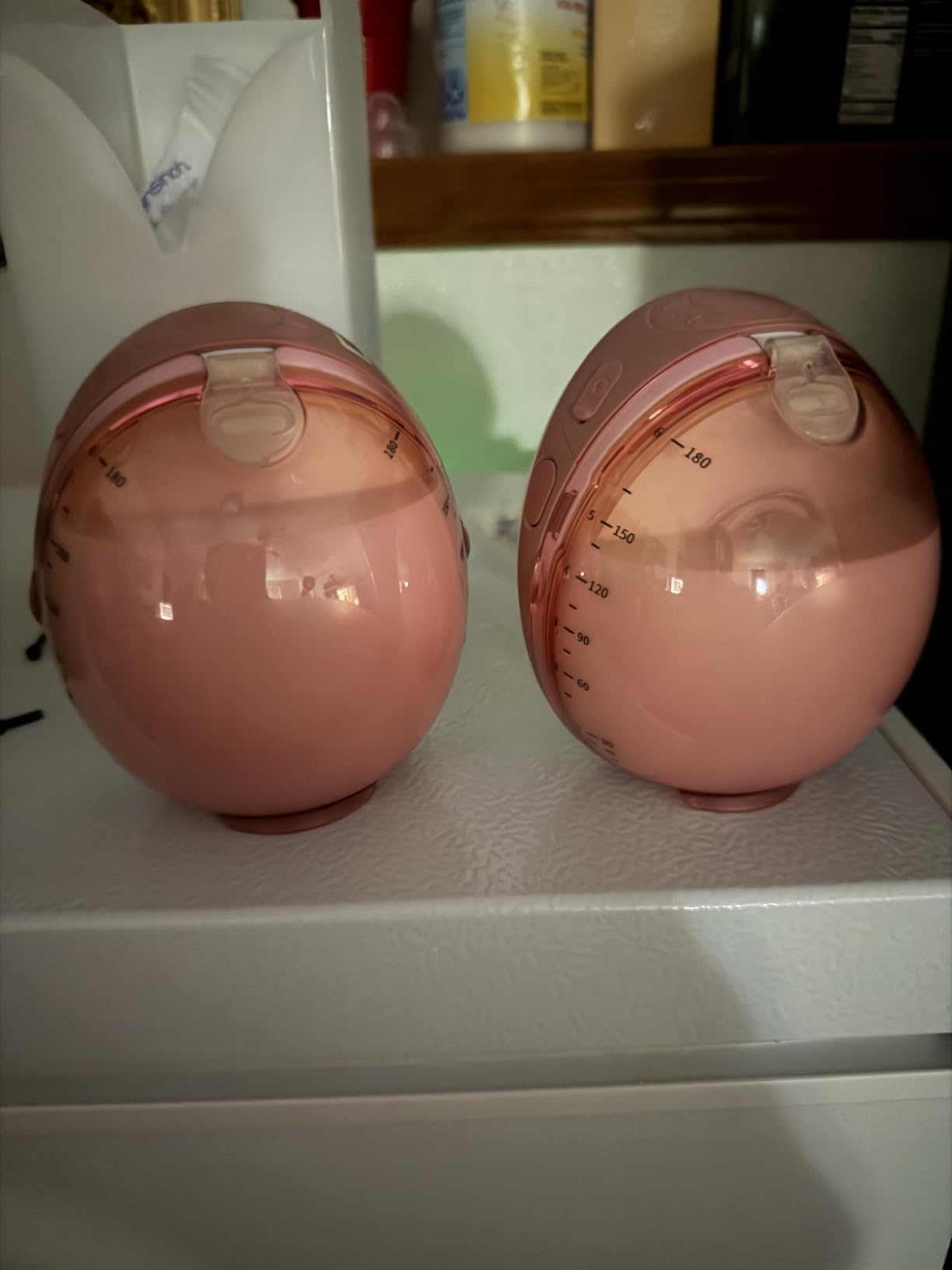 Momcozy M5 Smart APP Controlled Wearable Breast Pump, 2-Pack Cozy Red customer photo 2