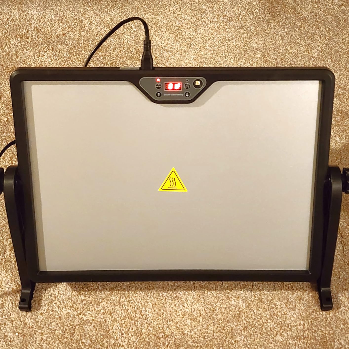 Chicken Coop Heater Brooder Plate, 180W Dual-Heating Chicken Heater customer photo 2