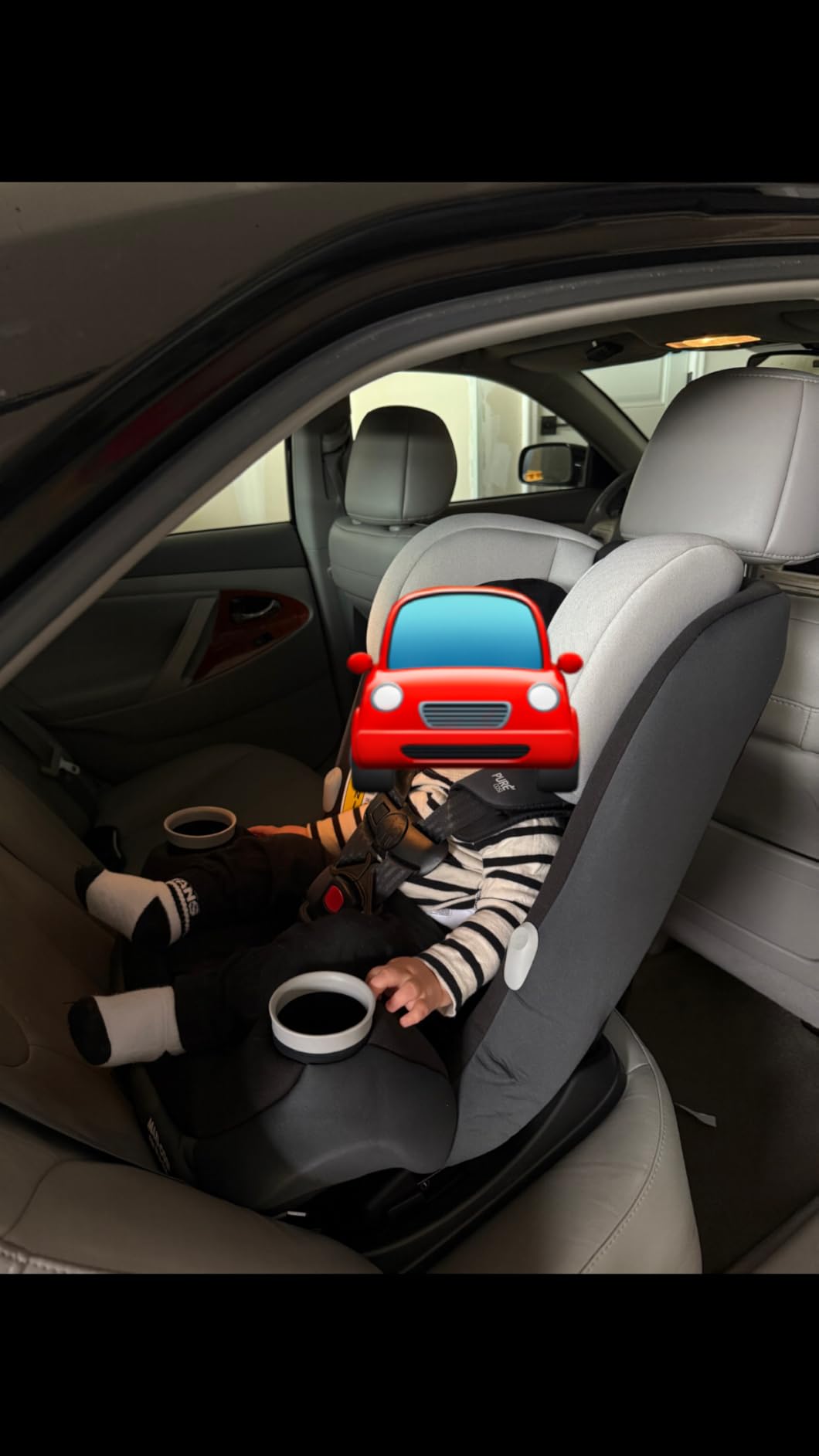 Maxi-Cosi Pria All-in-One Convertible Car Seat, Infant to Toddler Car Seat, Easy-Install Harness, Machine-Washable Cover, 5-100 lbs, Seascape customer photo 1