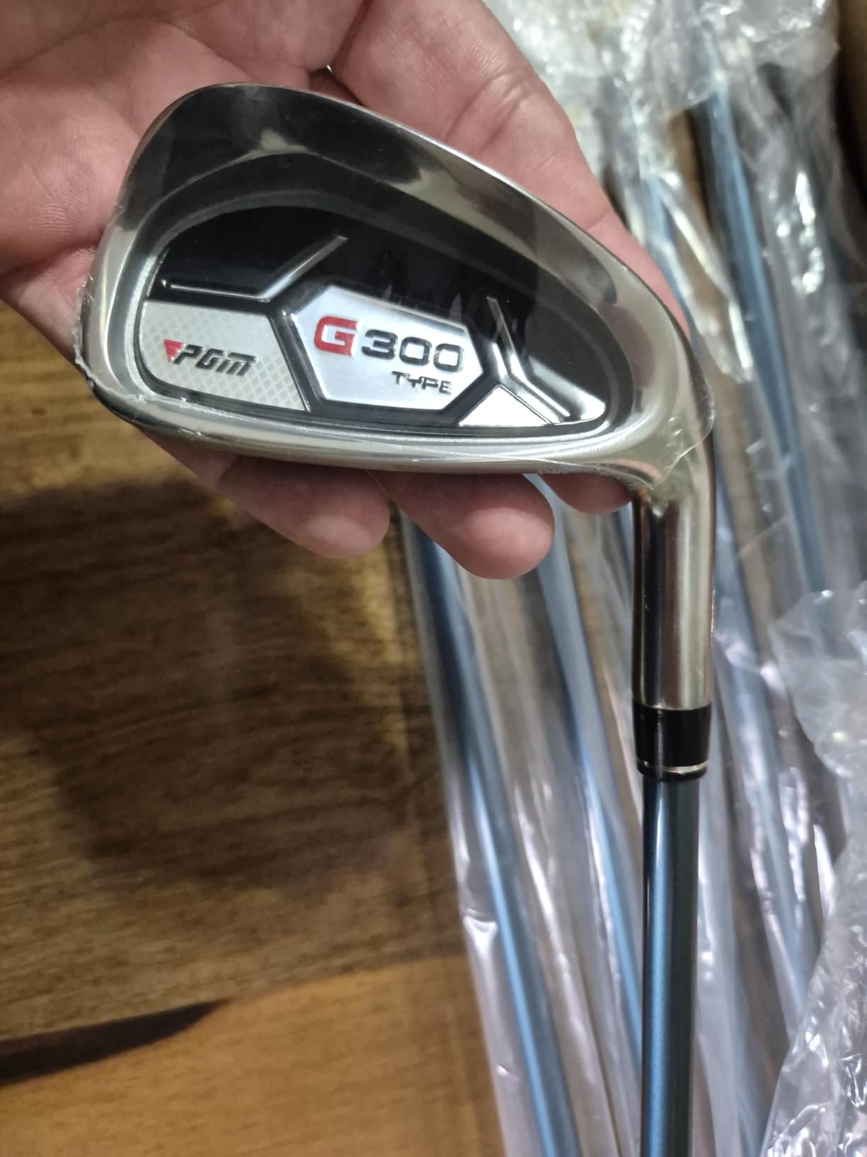 PGM 7 Piece Men’s Golf Iron Set for Right Handed with Forgiving Design | Cavity Back Wide Sole Golf Club Iron with Precision Balanced Shaft and Easy Control Grip Includes 5 to 9 PW SW customer photo 1