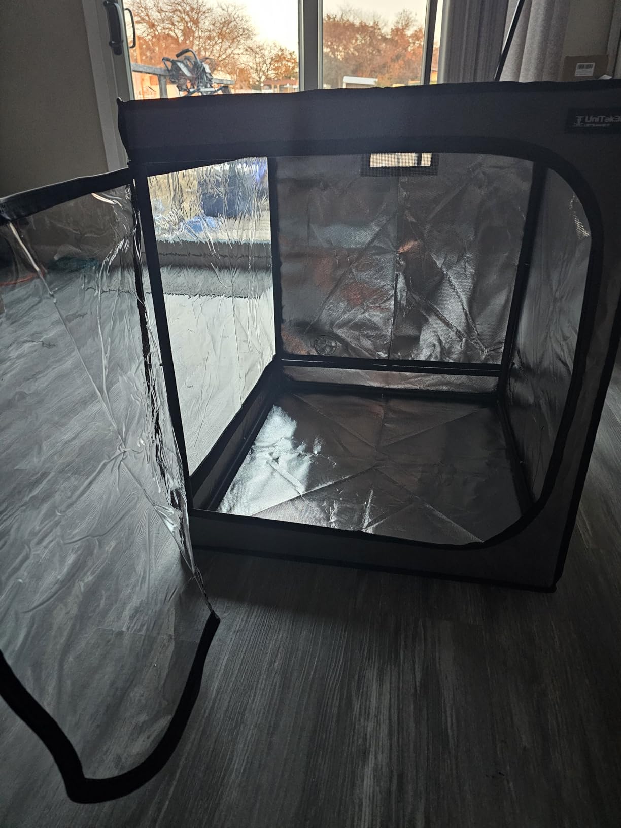 3D Printer Enclosure with Ventilation Kit for Anycubic Kobra 3/3 V2 Combo/Flashforge AD5X 3D Printers,Fireproof & Dustproof Noise Reduction 3D Printer Cover with USB LED Lighting System-580*650*650mm customer photo 1
