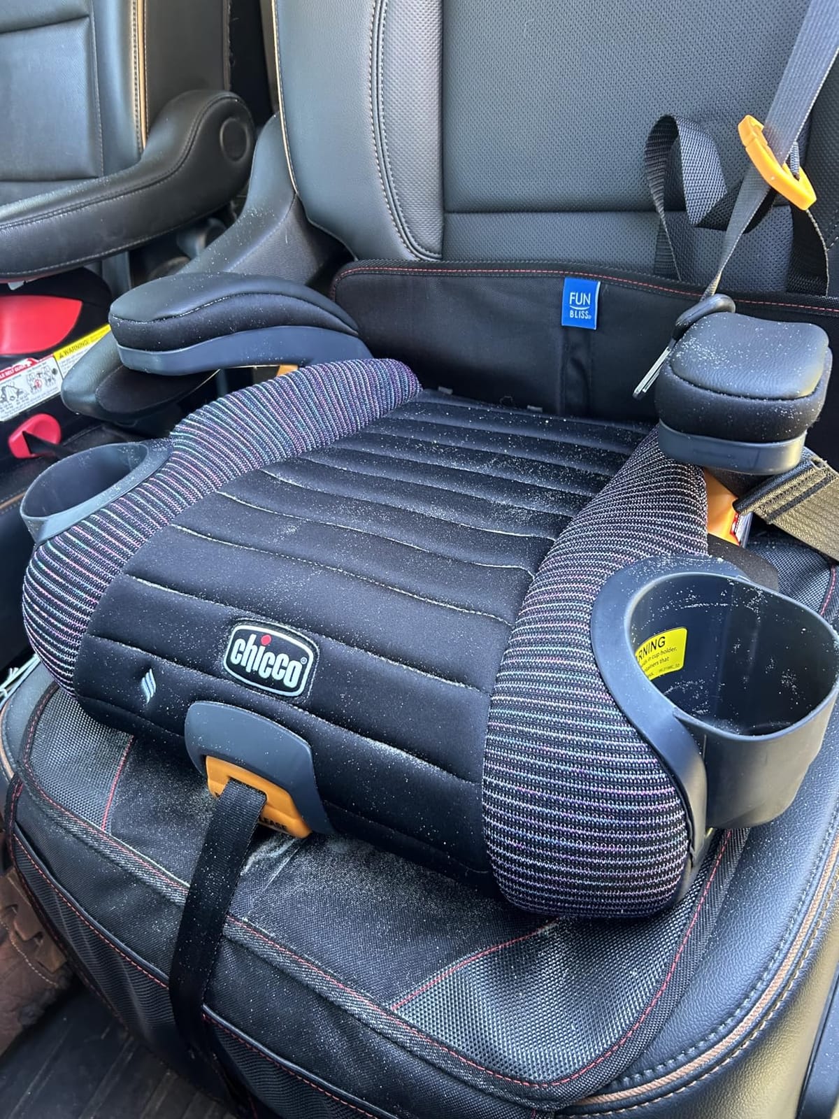 Chicco GoFit ClearTex Plus Backless Booster Car Seat, Latch, 40-110 lbs customer photo 1