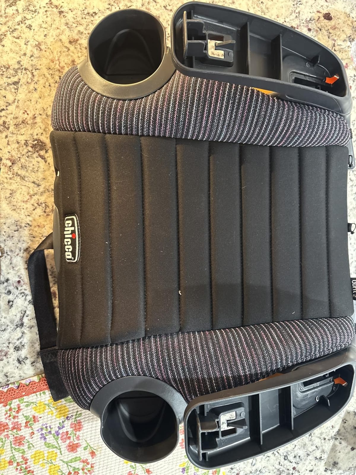 Chicco GoFit ClearTex Plus Backless Booster Car Seat, Latch, 40-110 lbs customer photo 2