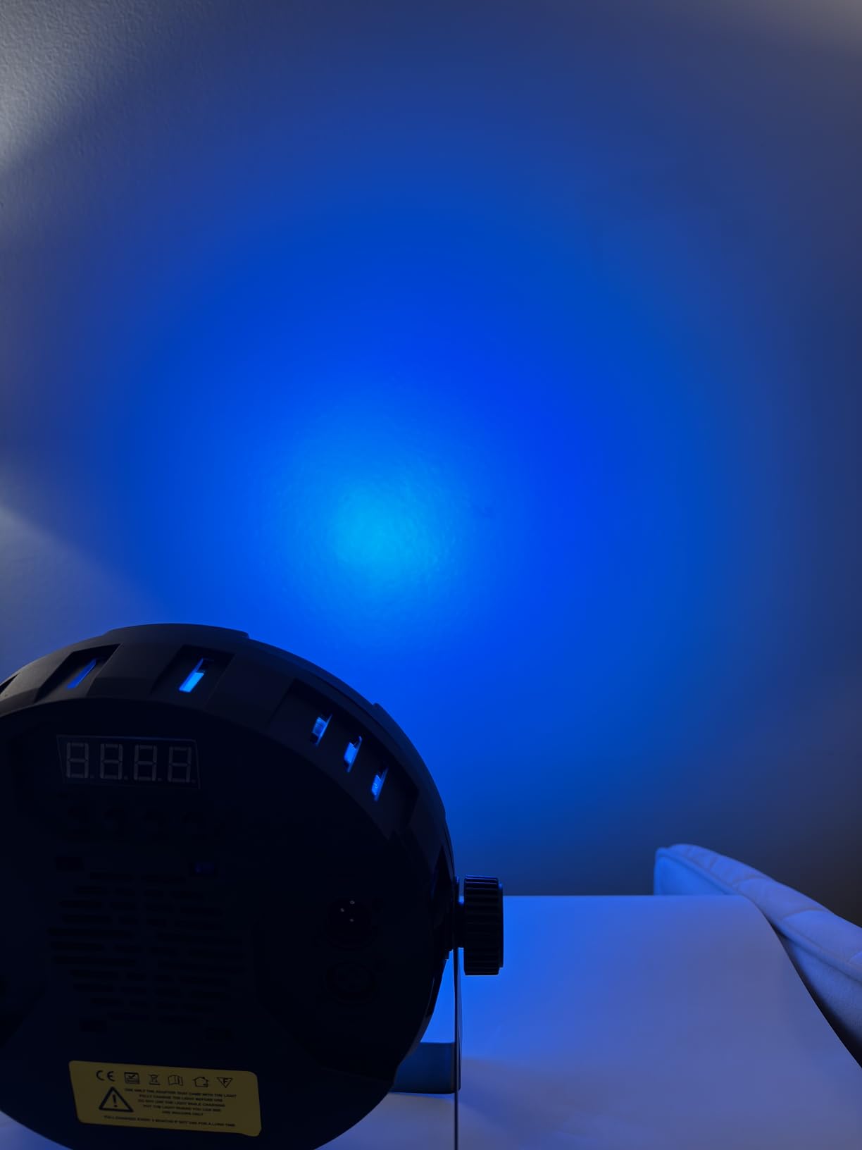 90W Dimmable RGB Battery Par Lights by Remote & DMX Control (2Pack) customer photo 1
