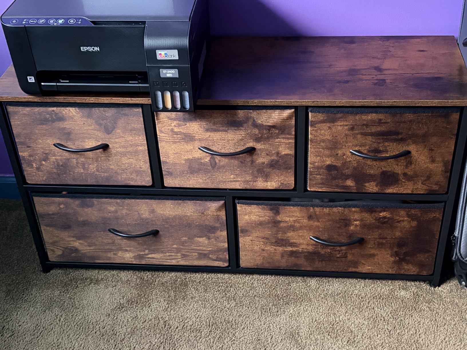 9-Drawer Dresser for Bedroom, Anti-Tip Tall Storage Organizer customer photo 2