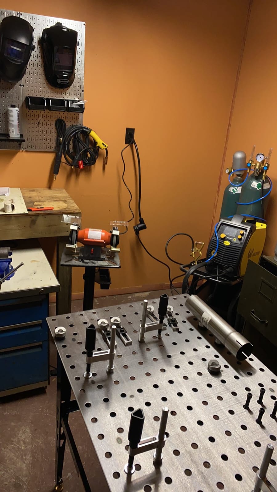 Weldpro Omni210 MIG Welder 200A Multi-Process Welder 110V/220V,Synergic MIG/Flux Core/Stick/Spool Gun/AC/DC HF TIG with Pulse,6-in-1 Frequency Control Welding Machine with Standard TIG Torch,VRD customer photo 2