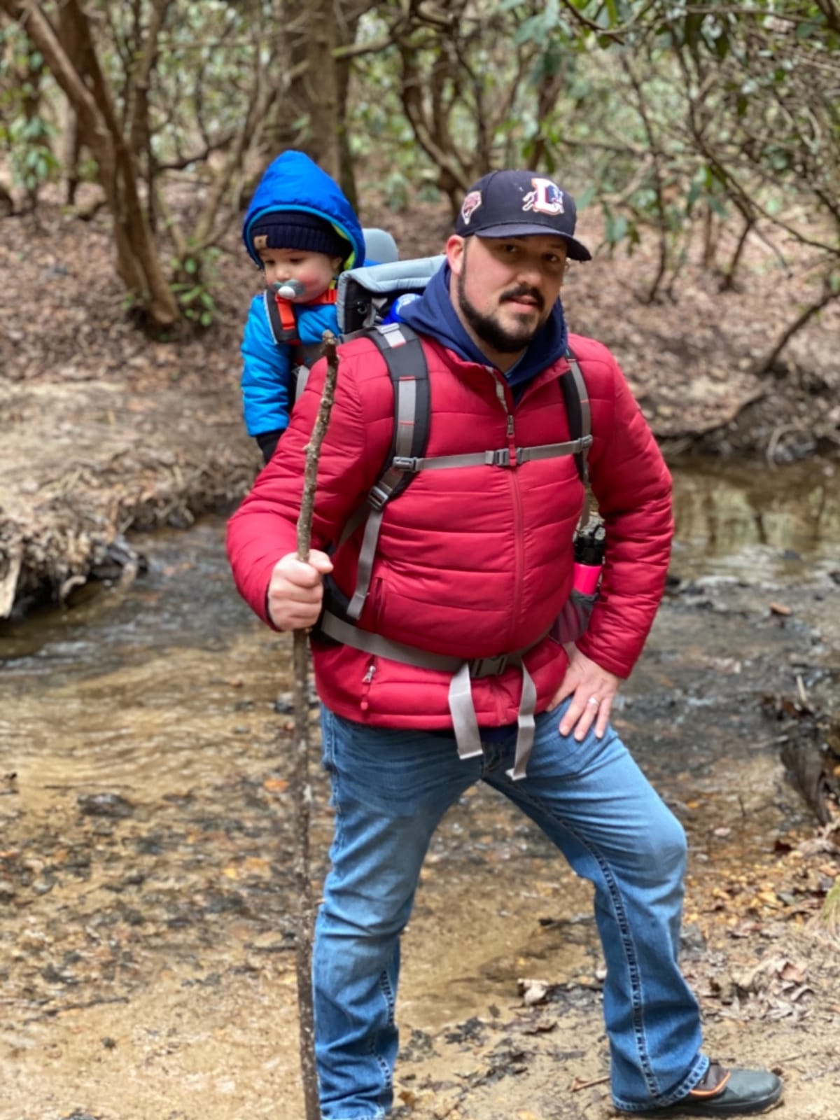 Baby Backpack Carrier, Toddler Hiking Backpack Carrier with Sunshade customer photo 1