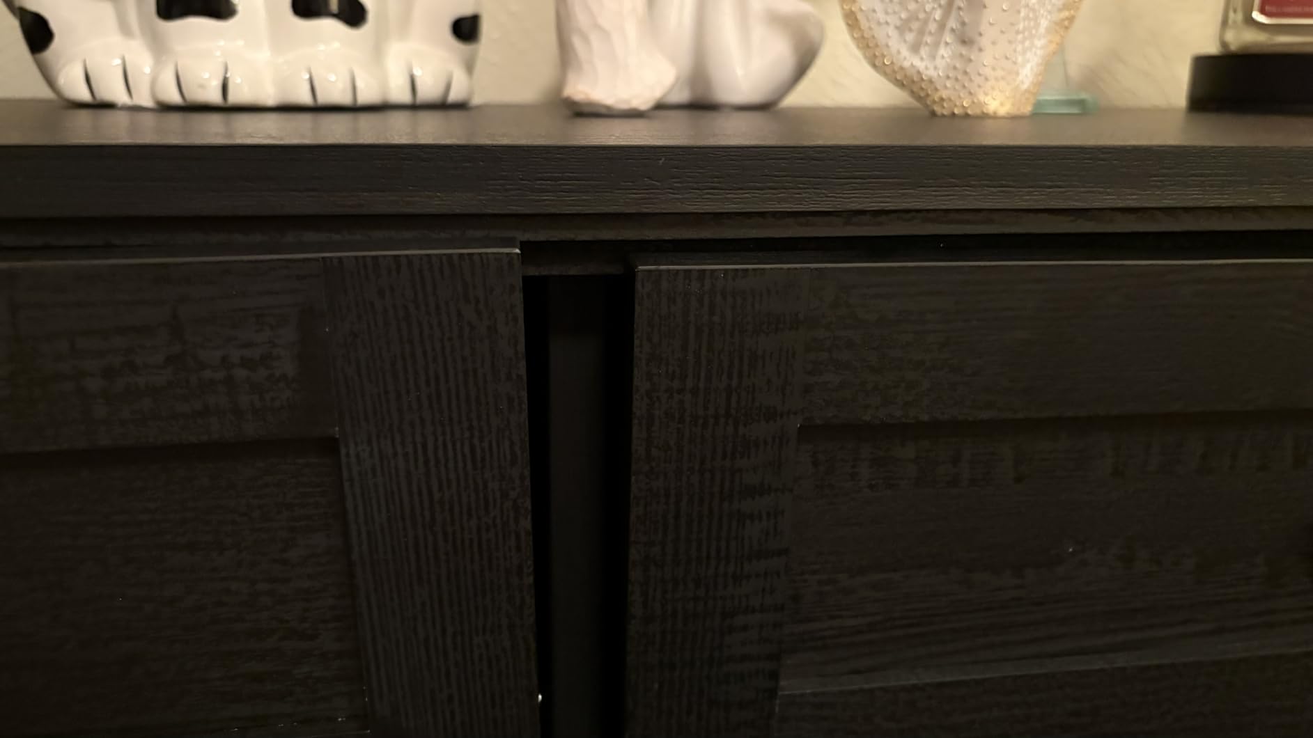 ONBRILL 48 Inch Buffet Cabinet with Storage, Brown customer photo 1
