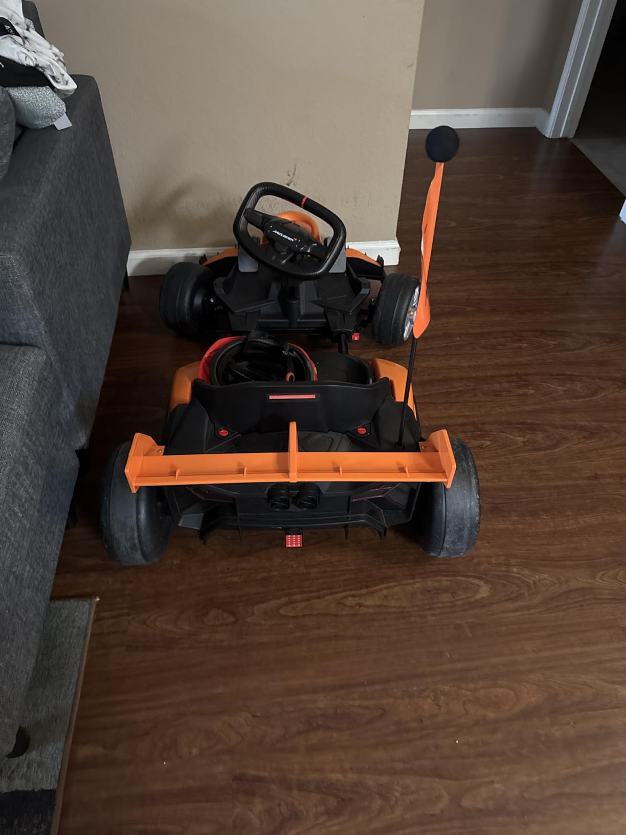 First Ride On Licensed McLaren 36V 9Ah Electric Go Kart for Big Kids customer photo 2