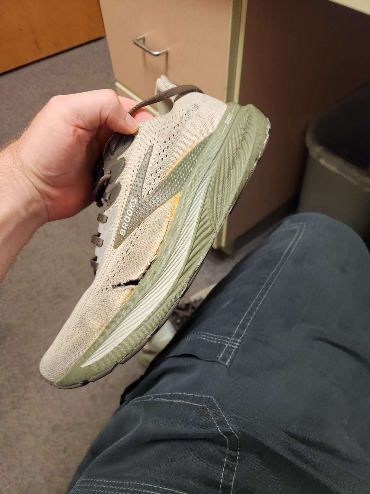 Brooks Men’s Ghost 17 Neutral Running Shoe customer photo 2