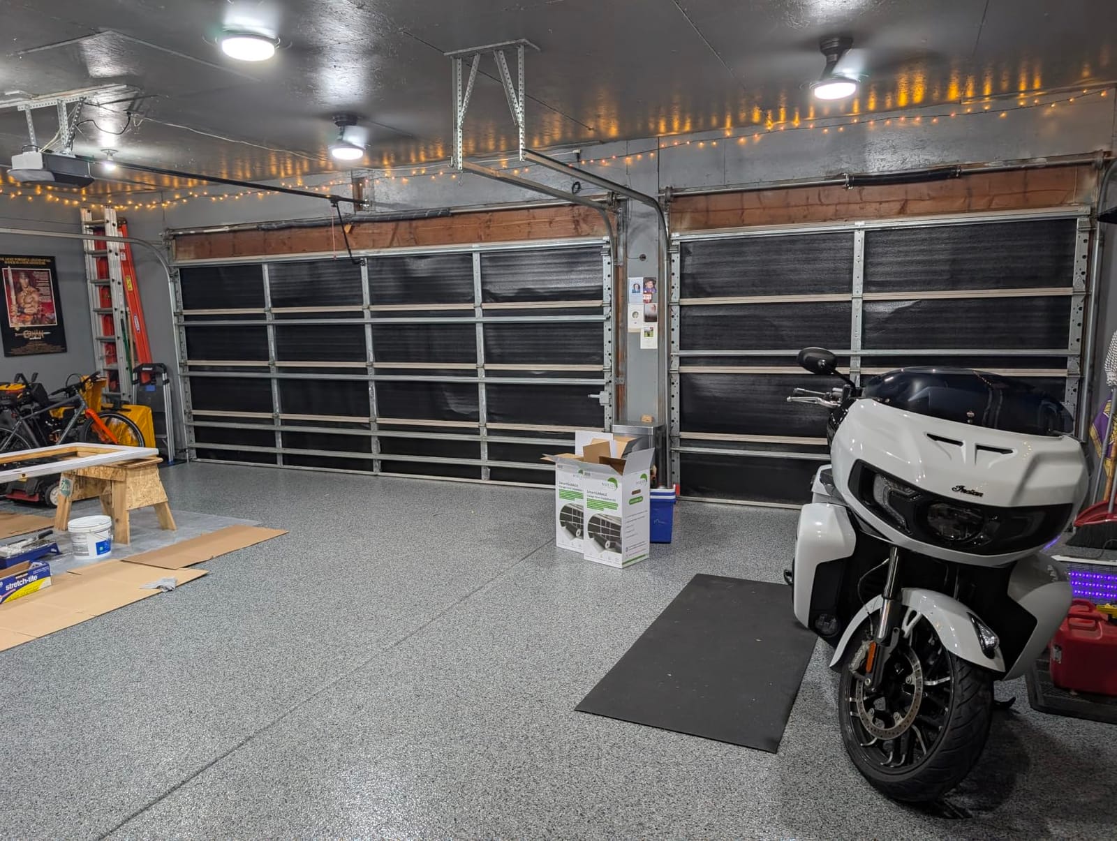 SmartGARAGE - Reflective Garage Door Insulation Kit (Black) customer photo 2
