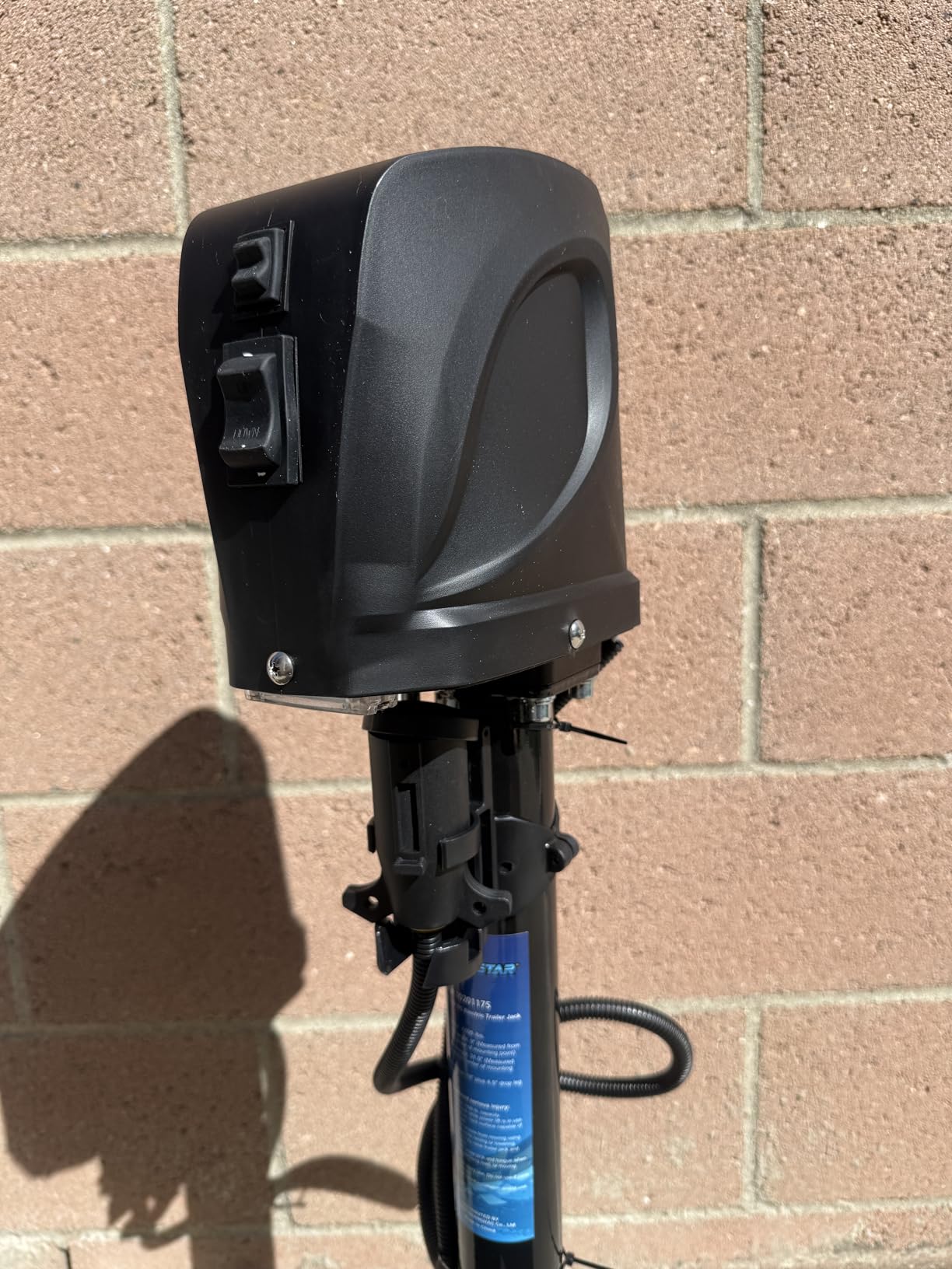 POLESTAR Electric Trailer Jack, 7500lbs Electric Power A-Frame Tongue Jack customer photo 1