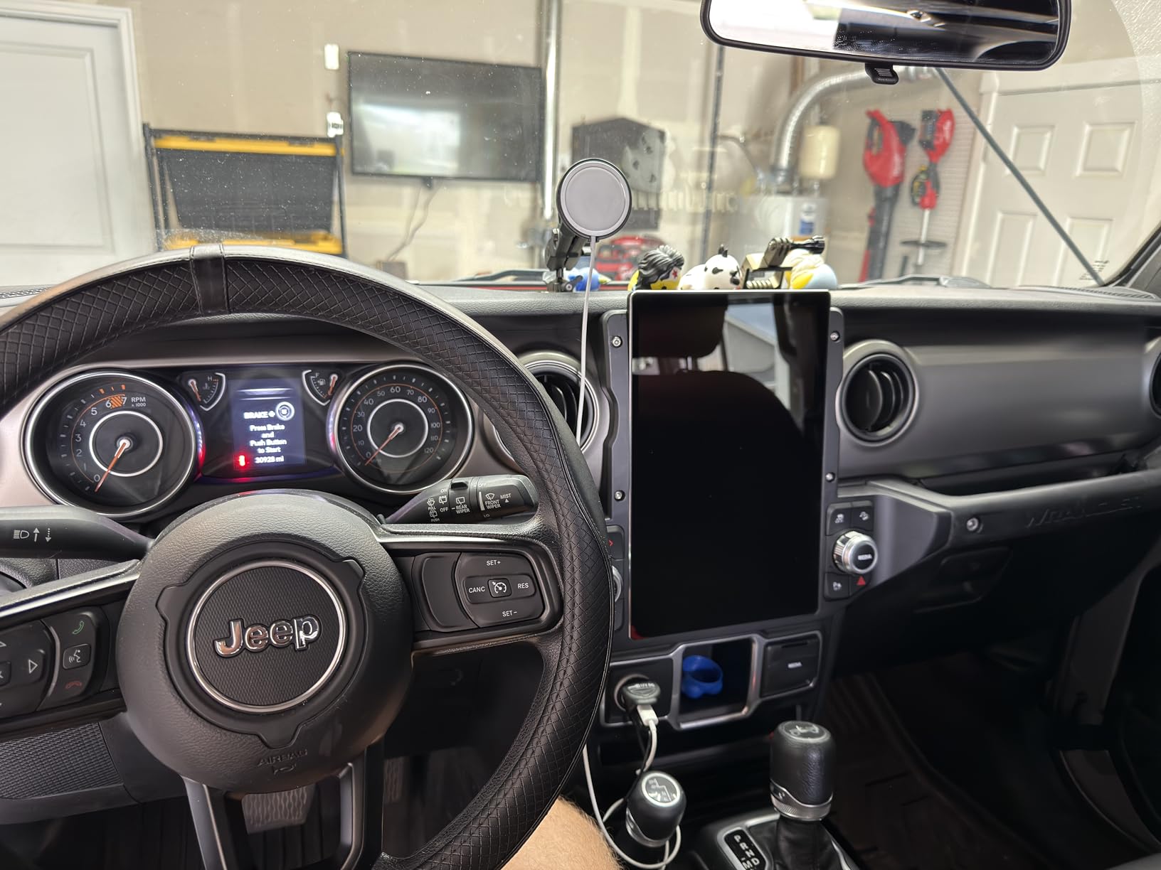 Cidava 13 Inch Car Radio for Wrangler JL 2018–2023 & Gladiator JT 2020–2023 customer photo 1