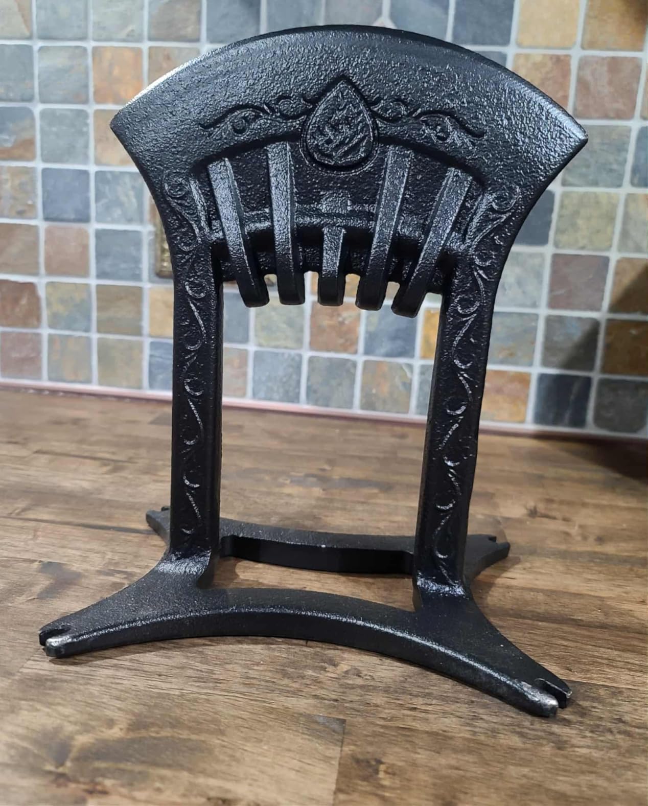 Kindling Splitter L, Cast Iron Manual Wood Splitter for Firewood customer photo 2